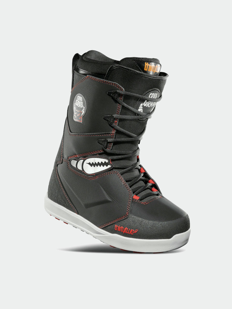 Męskie Buty snowboardowe ThirtyTwo Lashed Crab Grab (black/white/red)