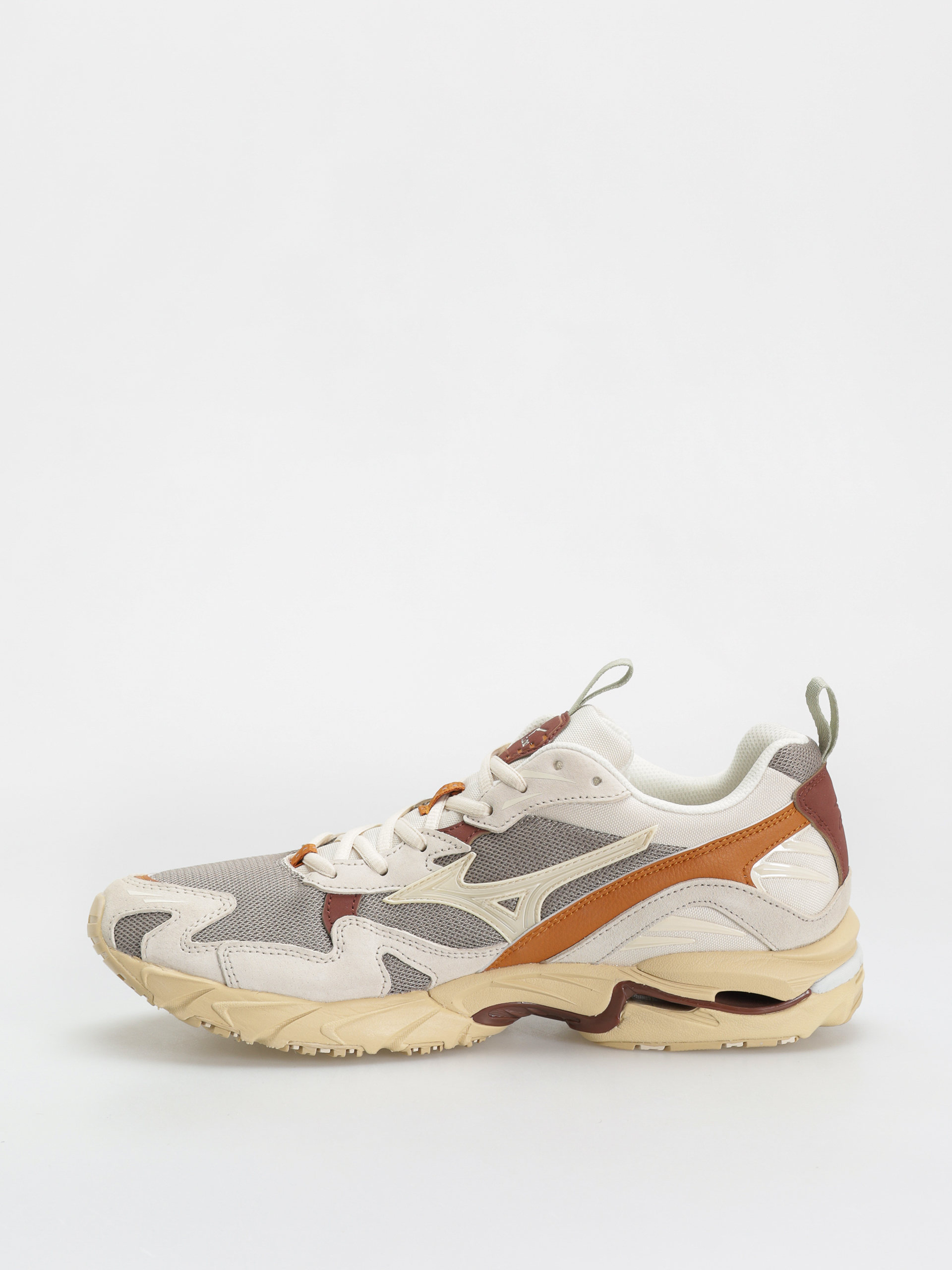Buty Mizuno Wave Rider 10 Premium (vintage khaki/summer sand/pumpkin spice)