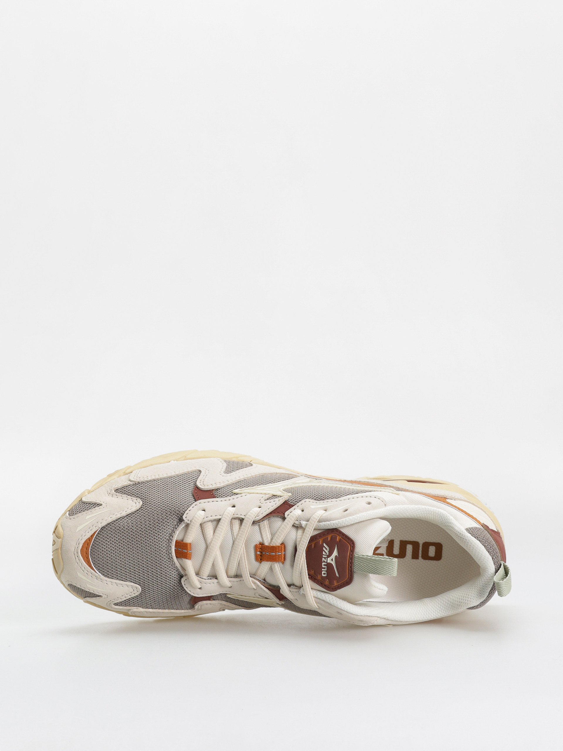 Buty Mizuno Wave Rider 10 Premium (vintage khaki/summer sand/pumpkin spice)
