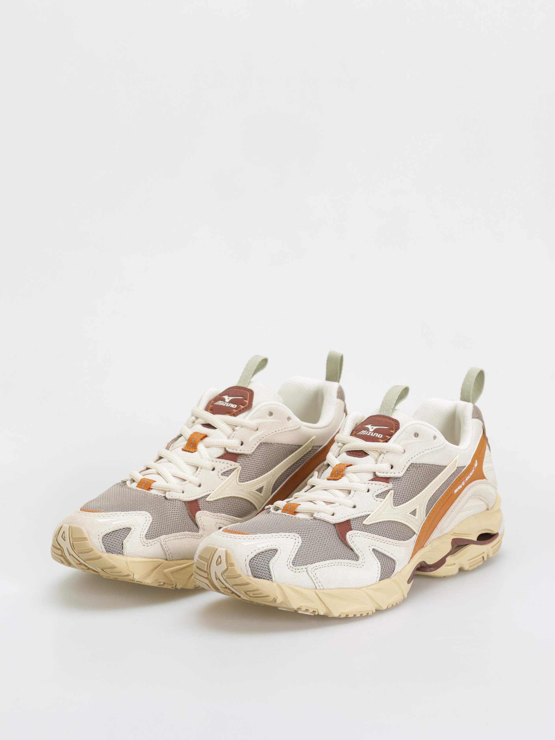 Buty Mizuno Wave Rider 10 Premium (vintage khaki/summer sand/pumpkin spice)
