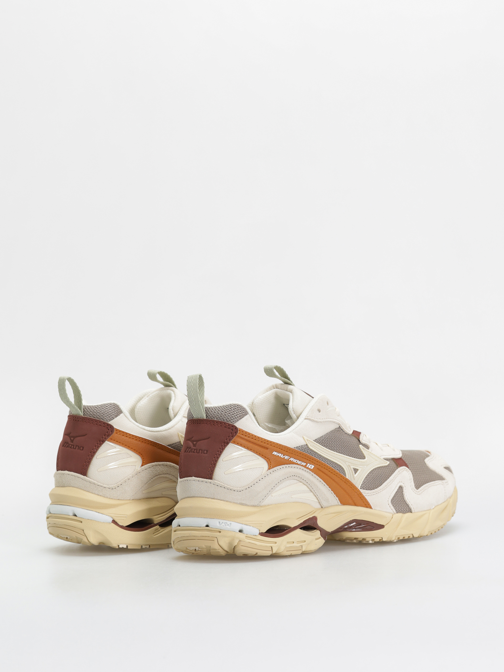 Buty Mizuno Wave Rider 10 Premium (vintage khaki/summer sand/pumpkin spice)