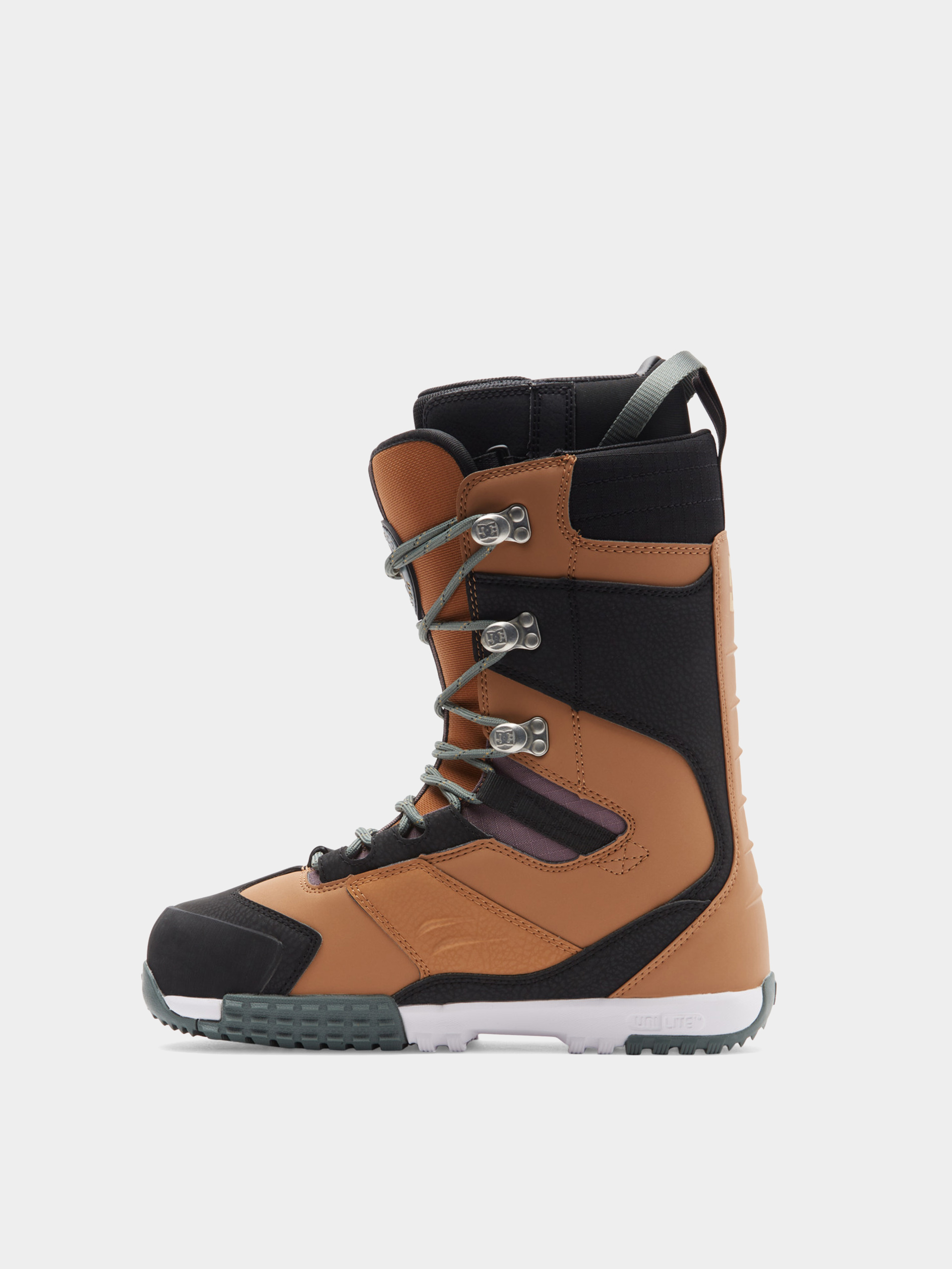 Męskie Buty snowboardowe DC Premier Hybrid (brown/black/white)