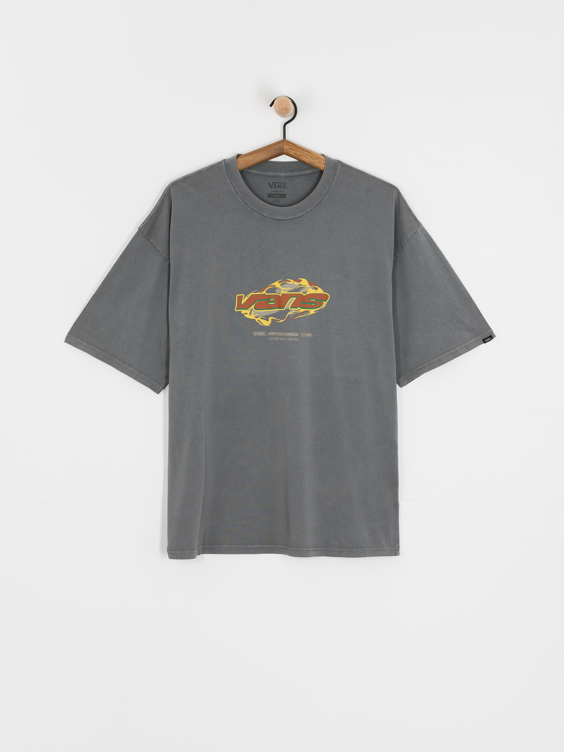 T-shirt Vans Ignitions - szary (asphalt)