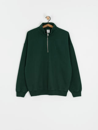 Bluza Polar Skate Frankie Half Zip (dark emerald)