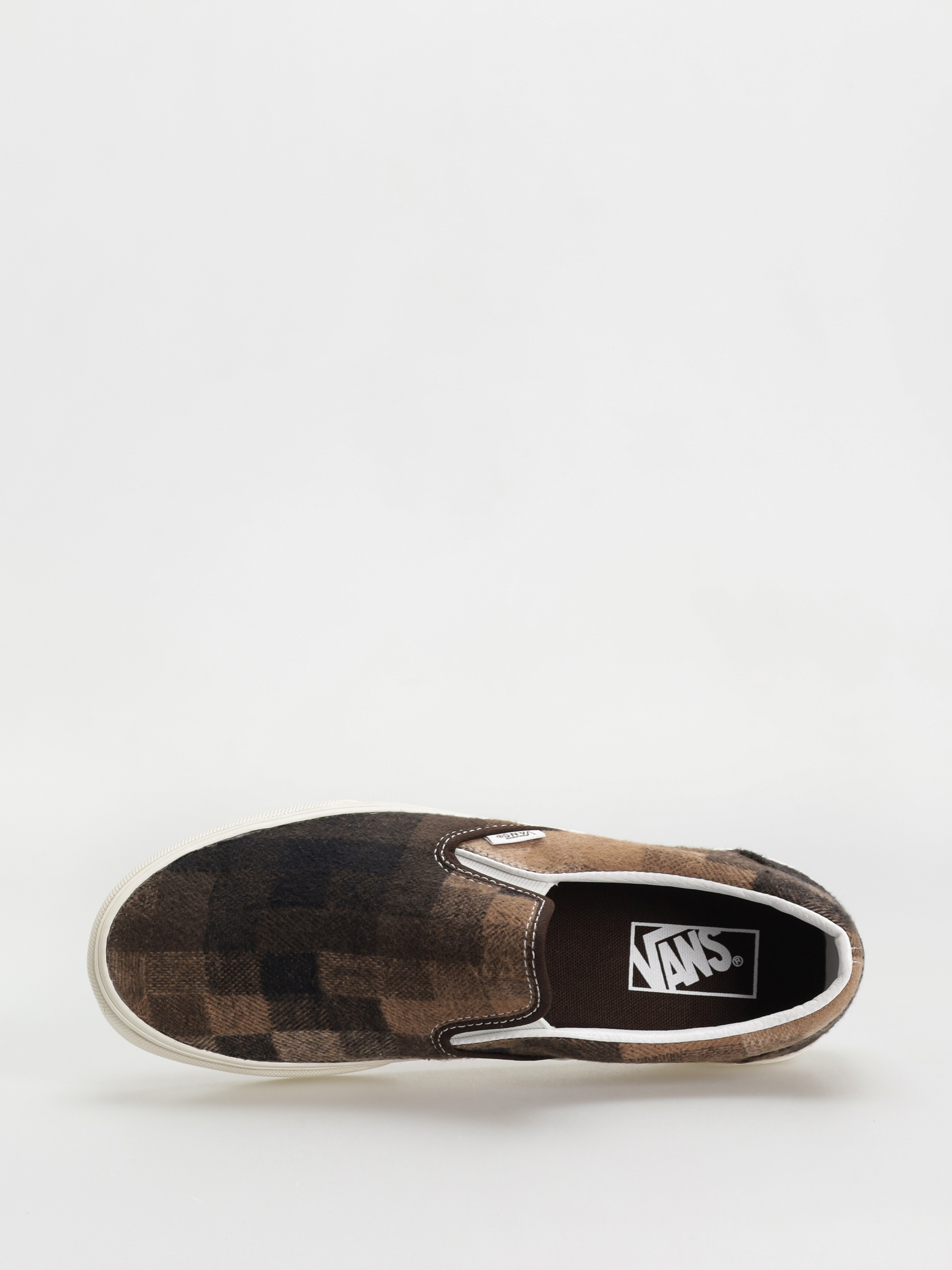 Buty Vans Classic Slip On (sweater check brown)