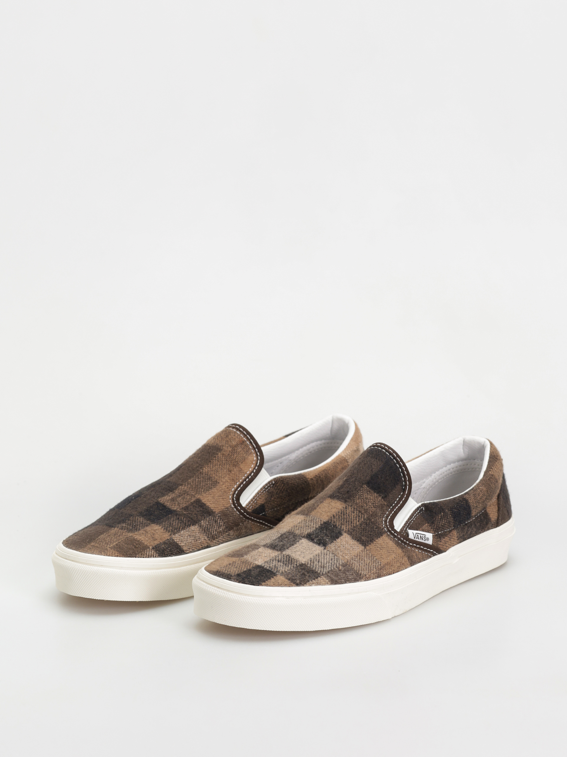 Buty Vans Classic Slip On (sweater check brown)
