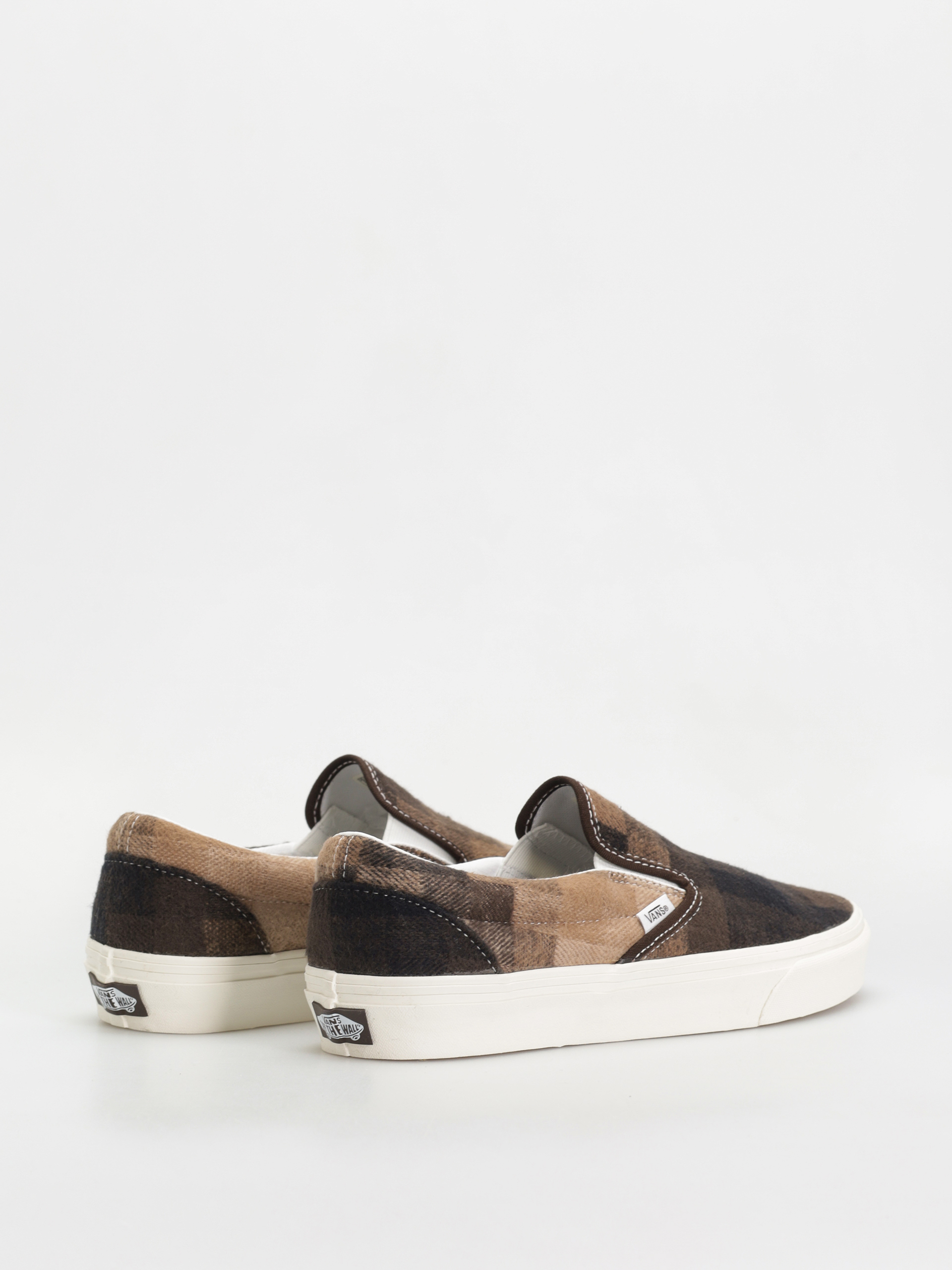 Buty Vans Classic Slip On (sweater check brown)