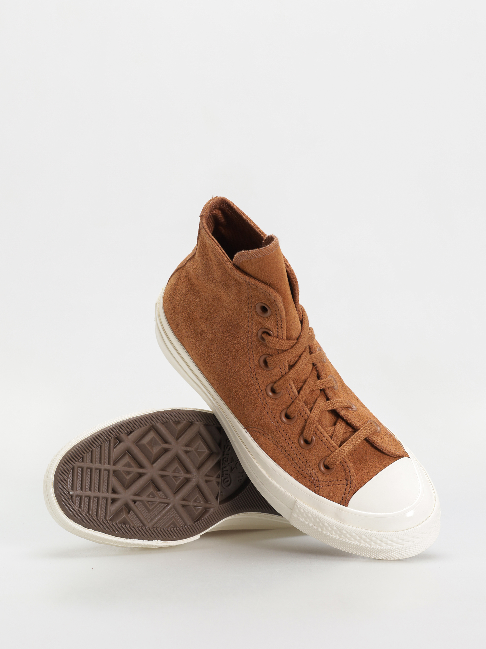 Trampki Converse Chuck 70 Hi Colorful Suede (warm tan/egret/black)