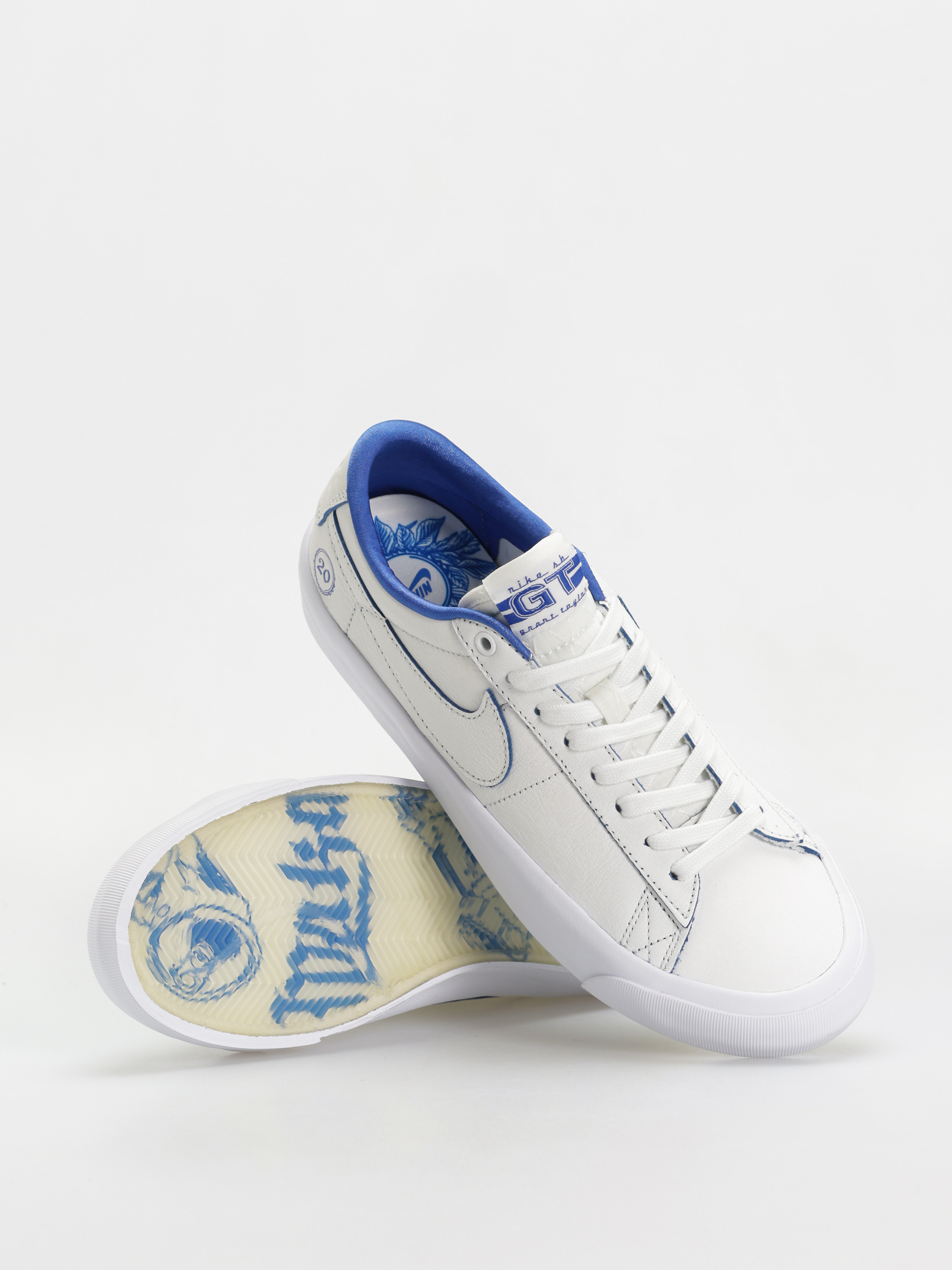 Buty Nike SB Blazer Low Pro Gt Prm (summit white/game royal summit white)