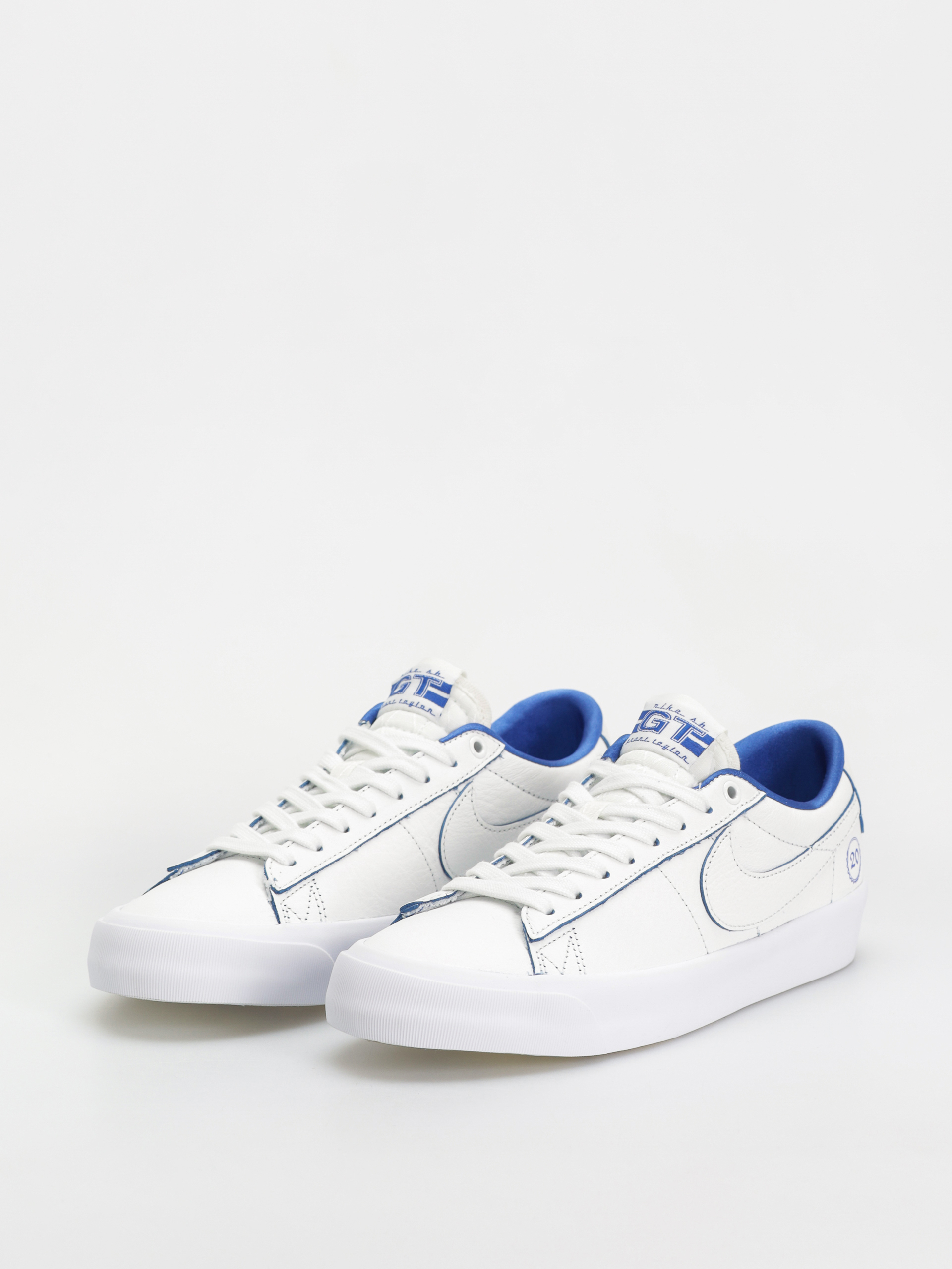 Buty Nike SB Blazer Low Pro Gt Prm (summit white/game royal summit white)