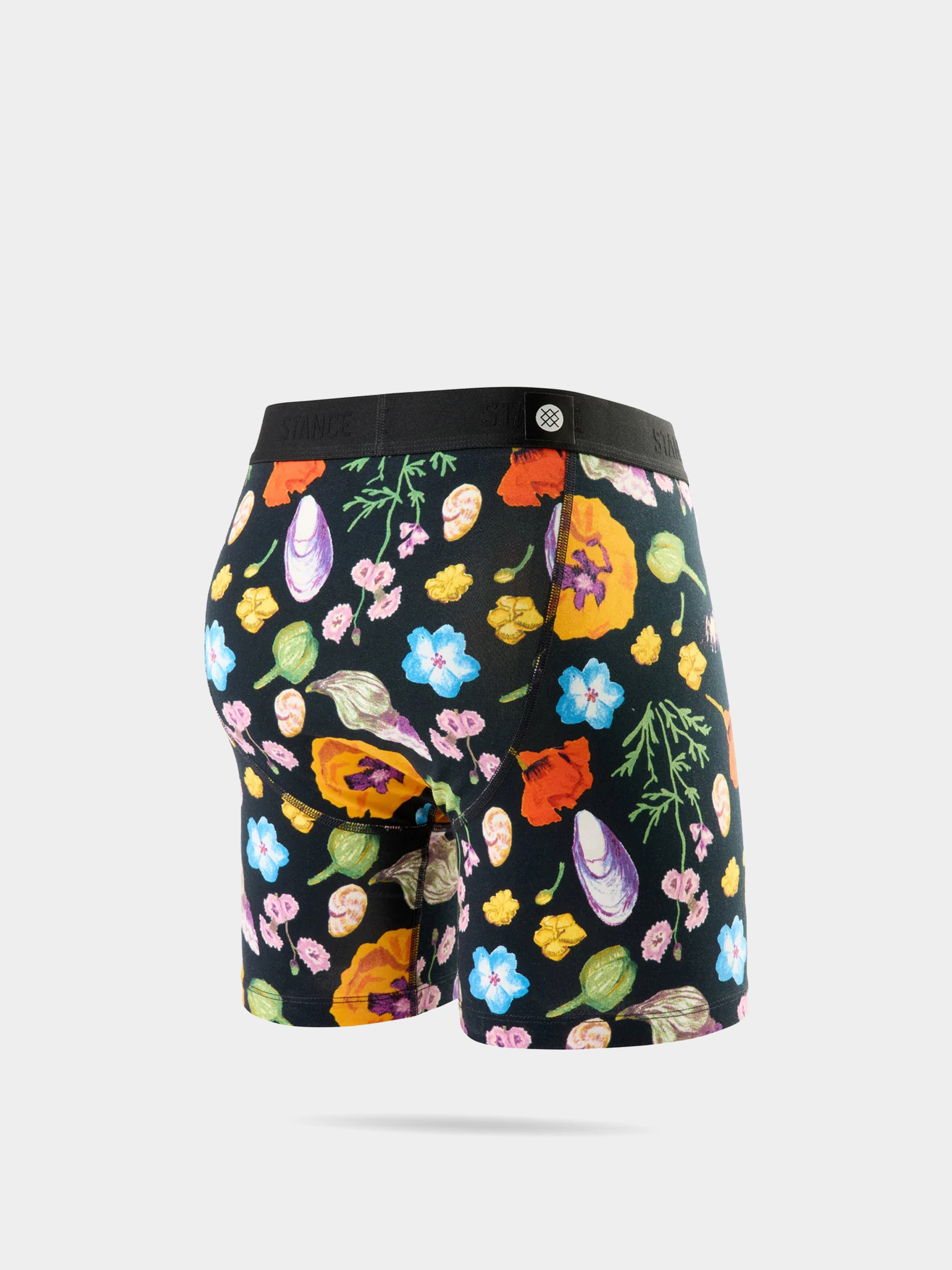 Bielizna Stance Lucias Floral Boxer Brief (black)