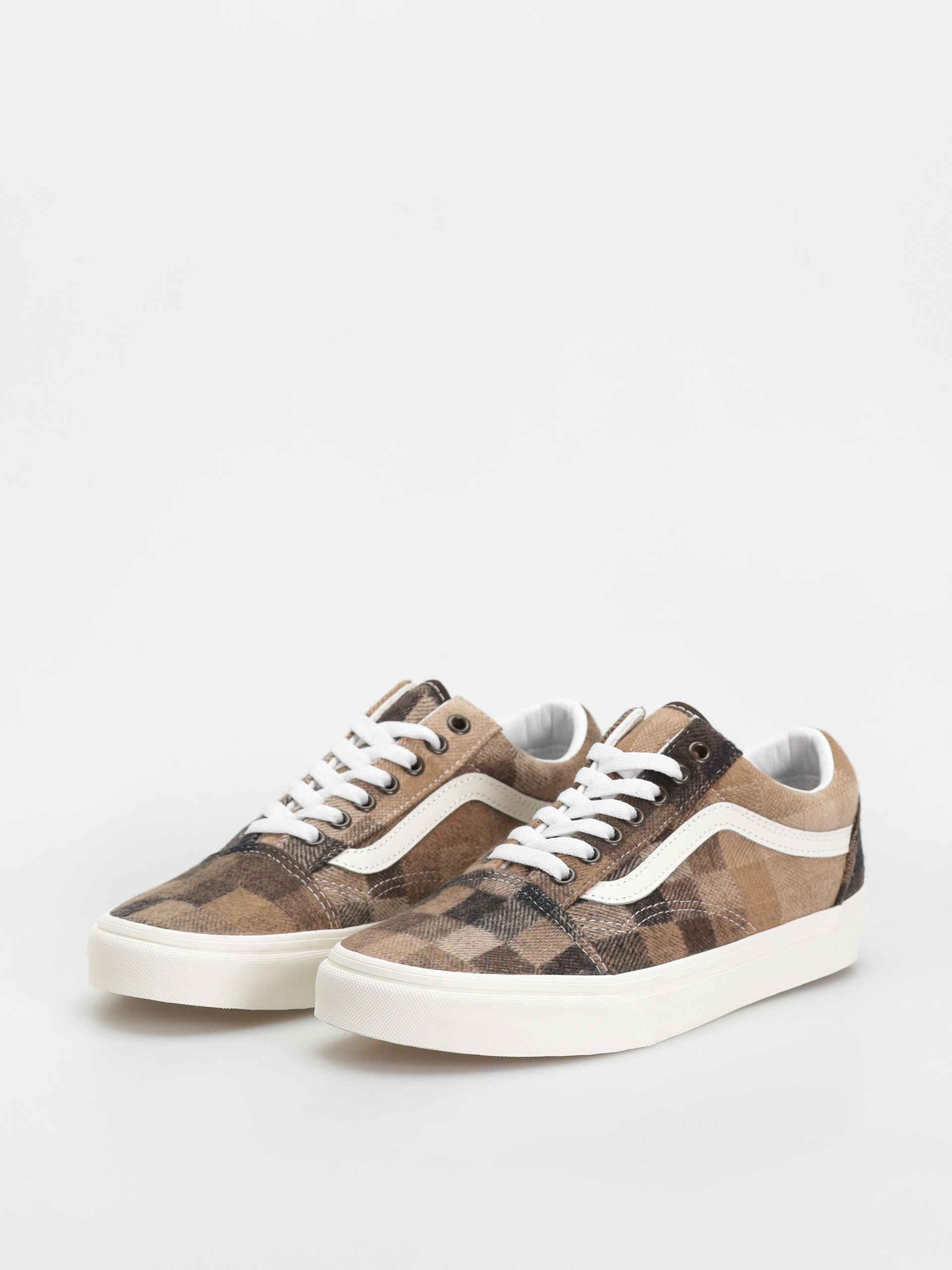 Buty Vans Old Skool (sweater check brown)