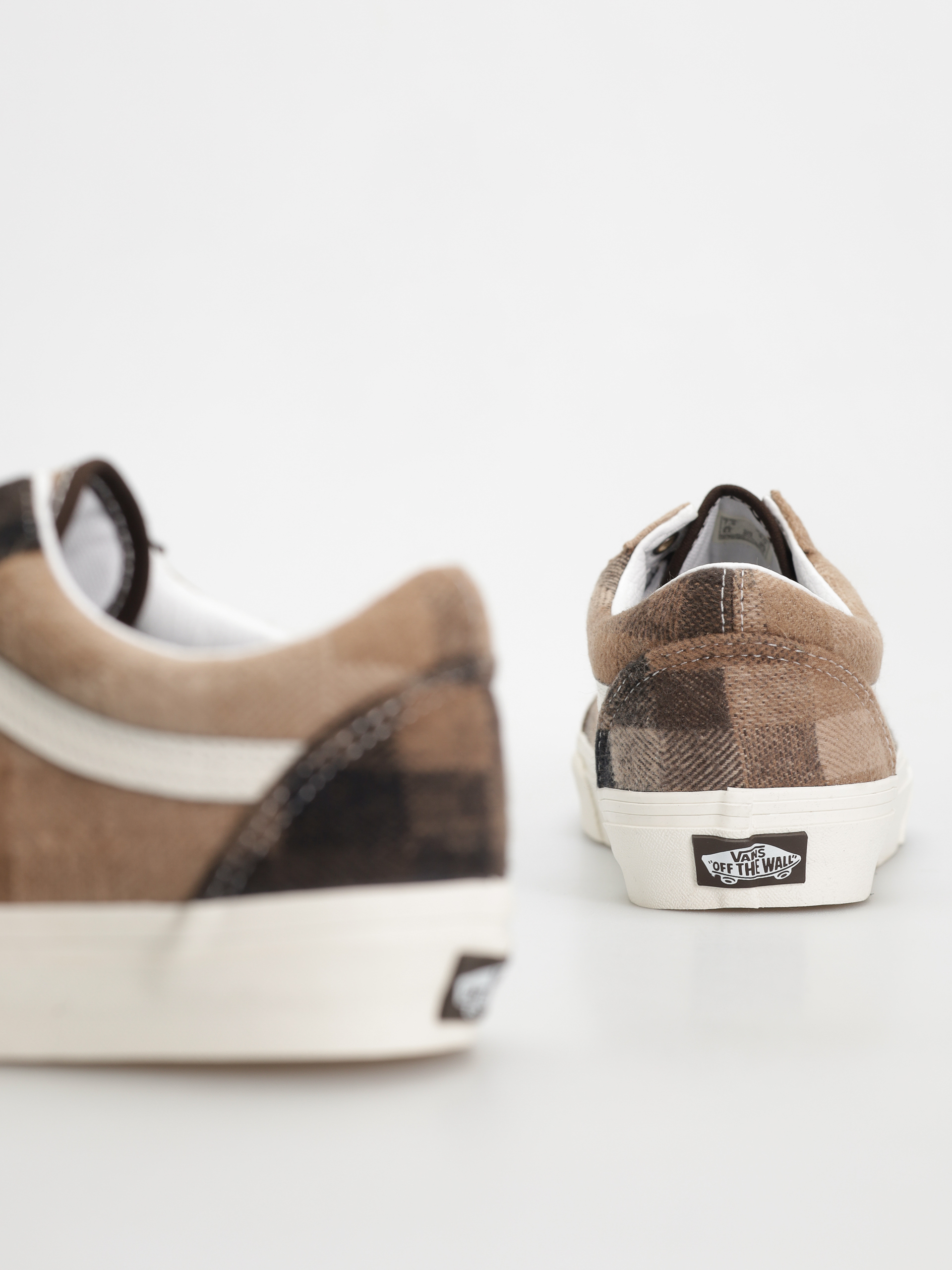 Buty Vans Old Skool (sweater check brown)