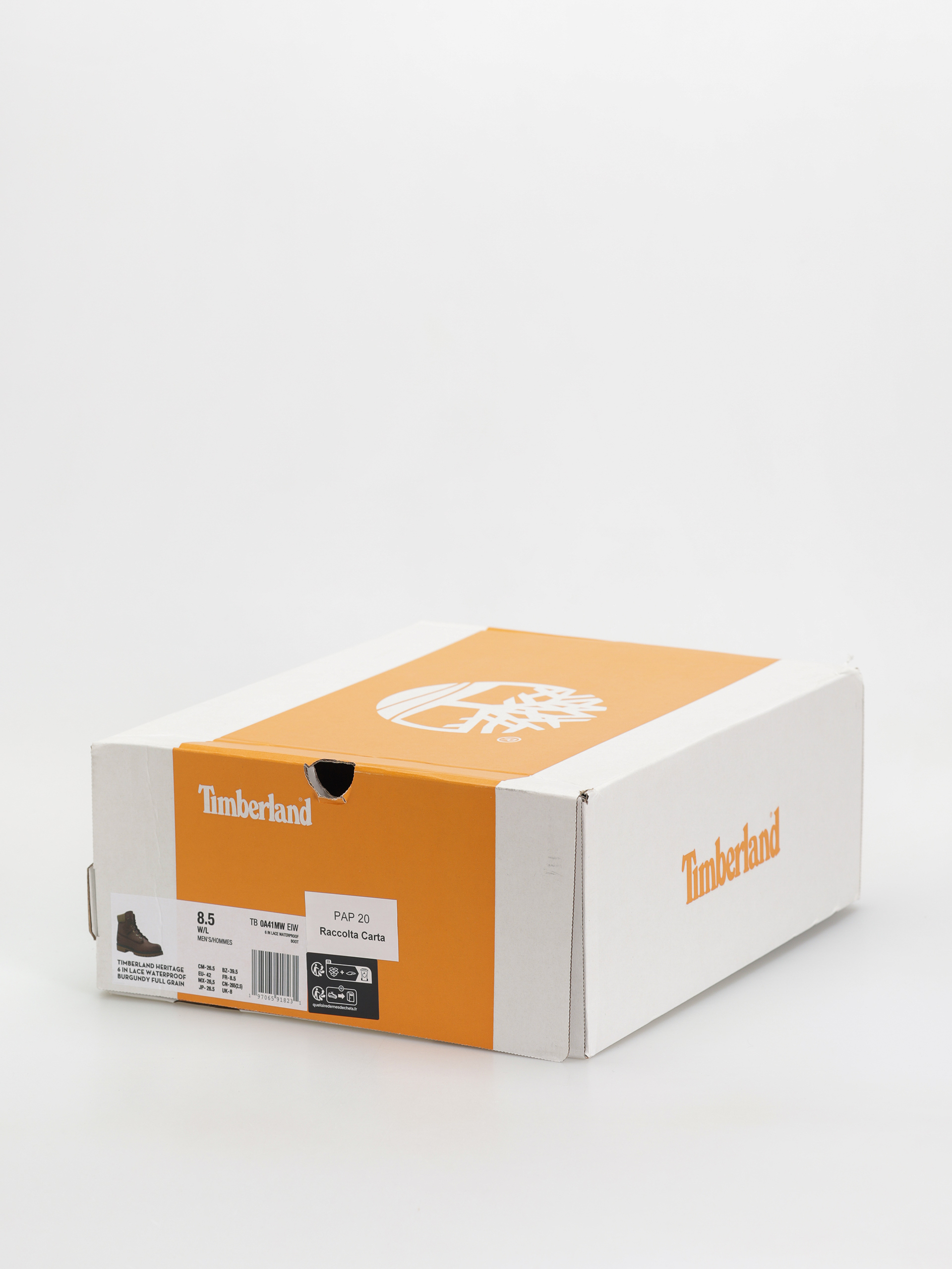 Buty zimowe Timberland Heritage 6 Inch (burgundy full grain)