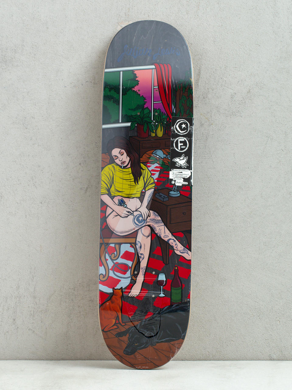 Deck Foundation Julian Tattoo (black)