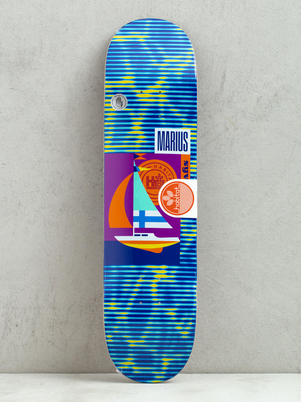 Deck Habitat Marius Syvanen Rising Tides (blue/yellow)