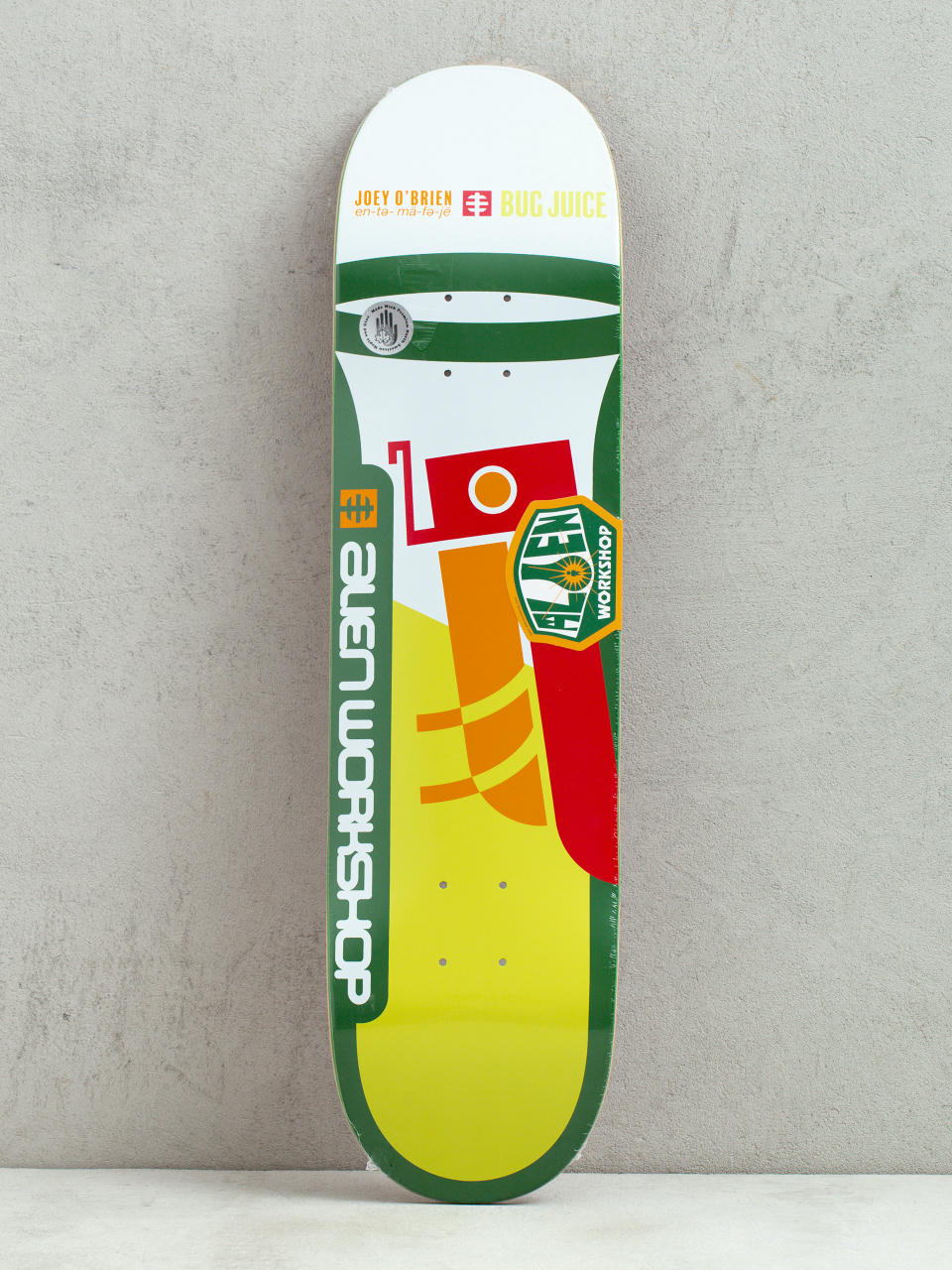 Deck Alienworkshop Joey Obrien Bug Juice (white/green/red)