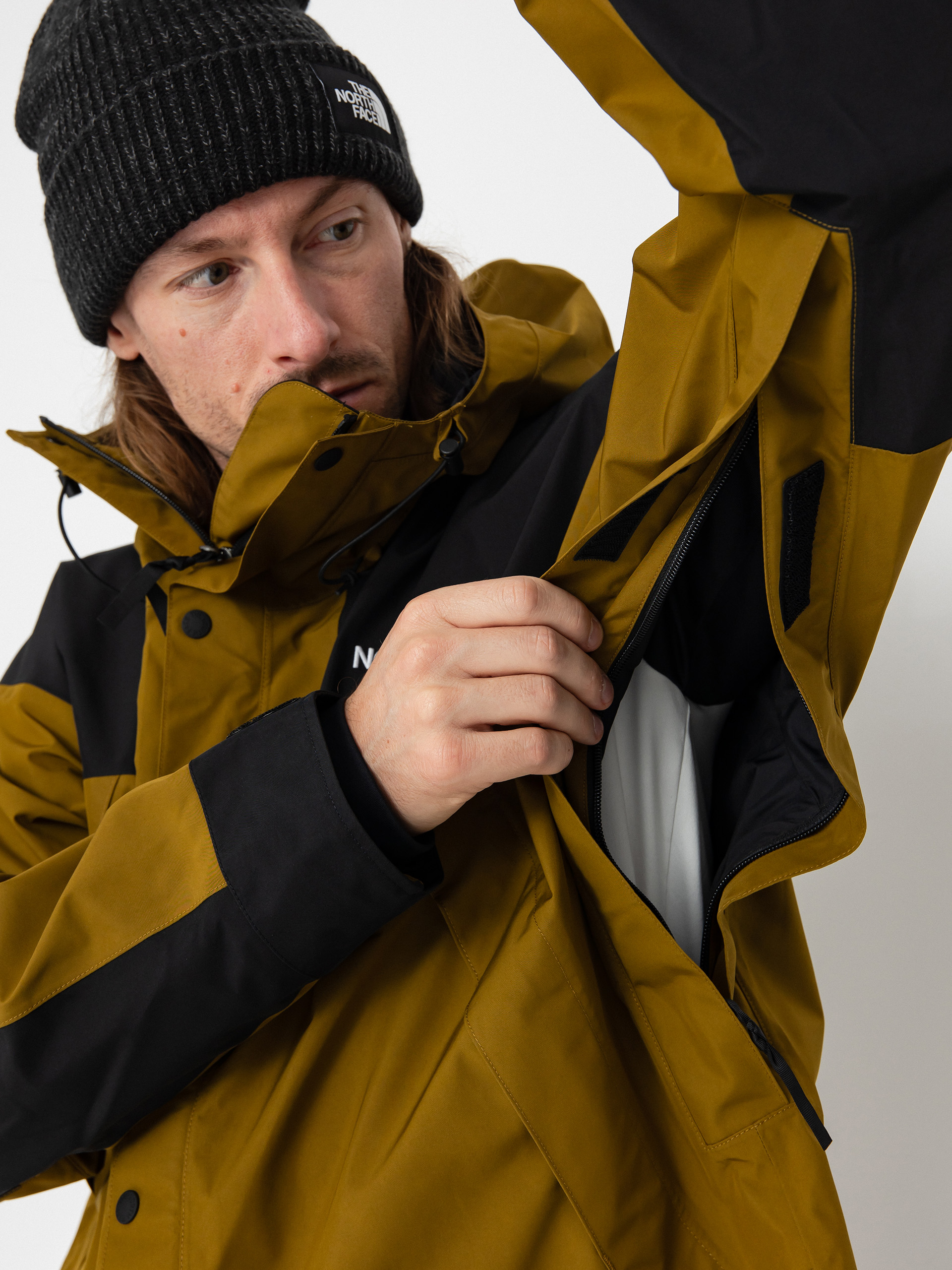 Kurtka The North Face Gtx Mtn (moss green/tnf black)