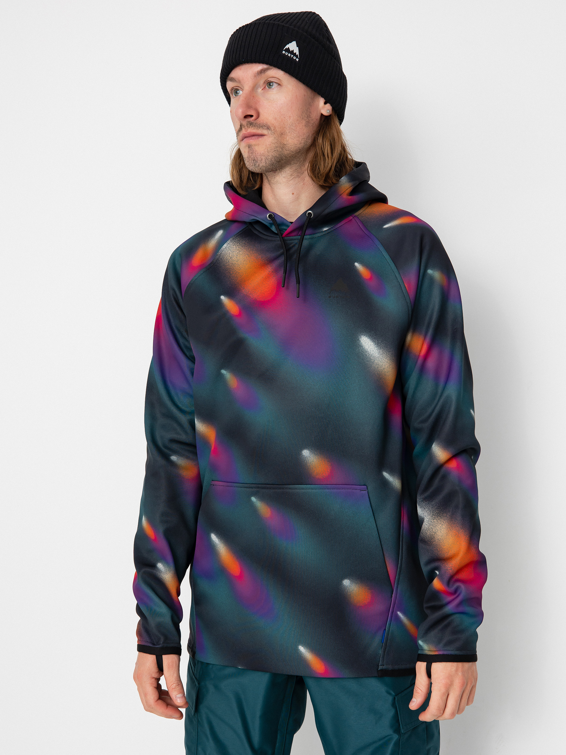 Męska Bluza aktywna Burton Crown Weatherproof HD (comets)