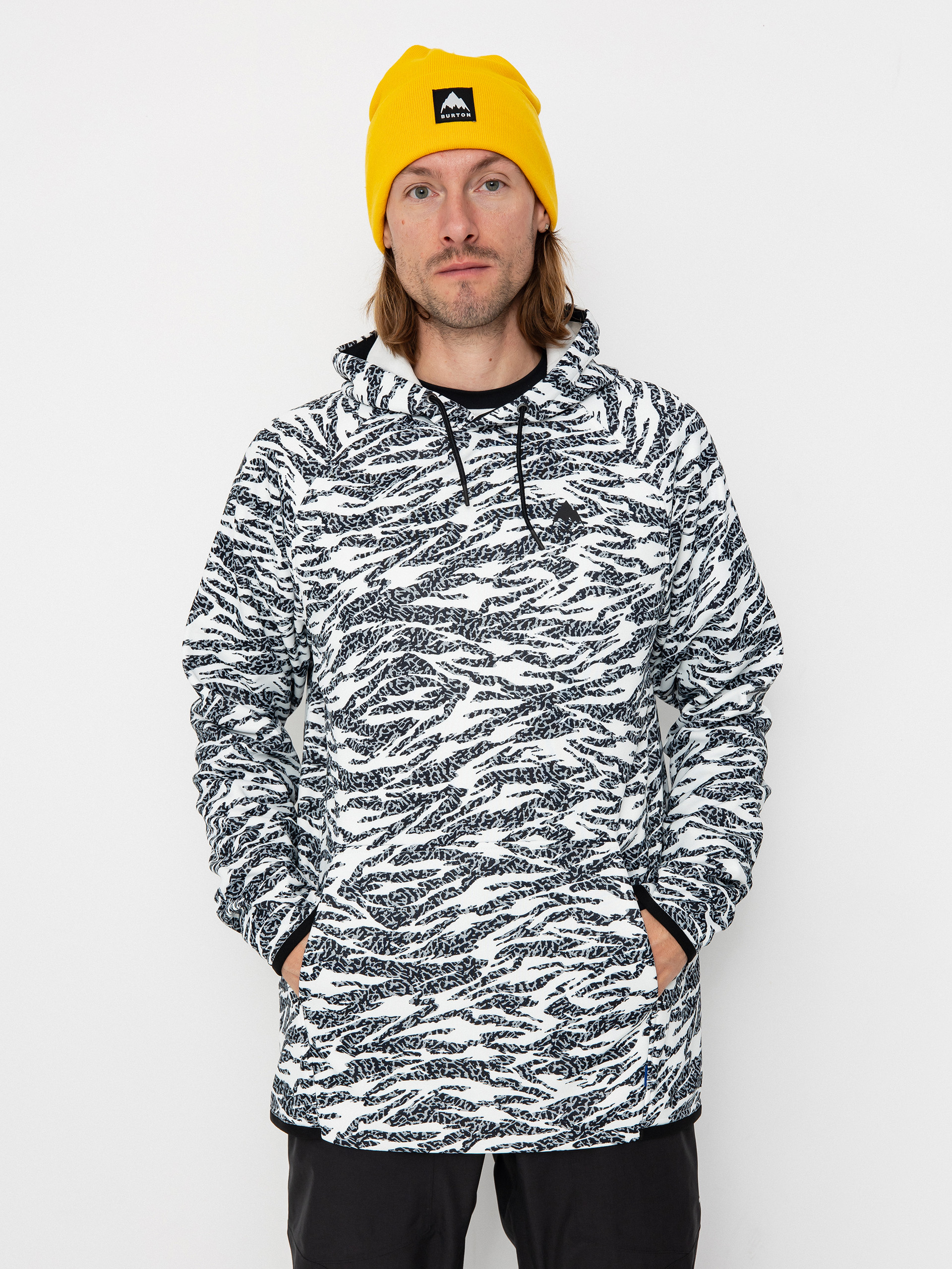 Bluza aktywna Burton Crown Weatherproof HD (zebra camo)