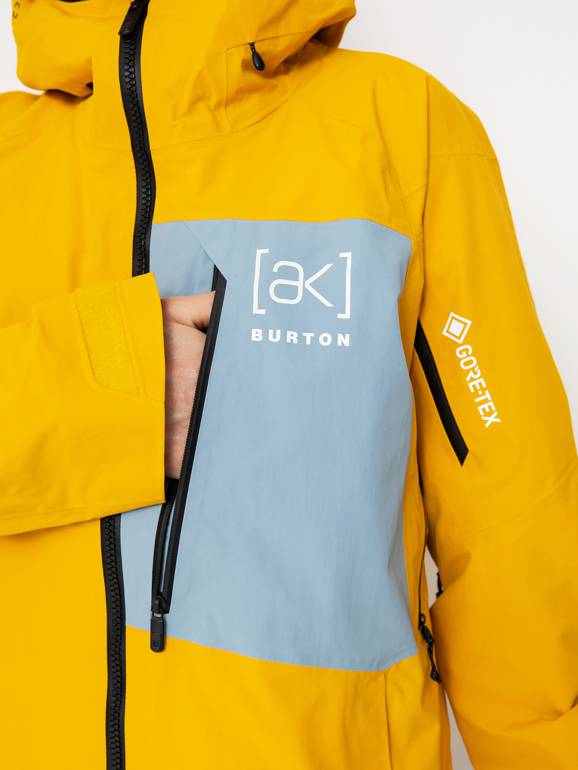 Męska Kurtka snowboardowa Burton Ak Gore Tex Cyclic (goldenrod/dusty blue)