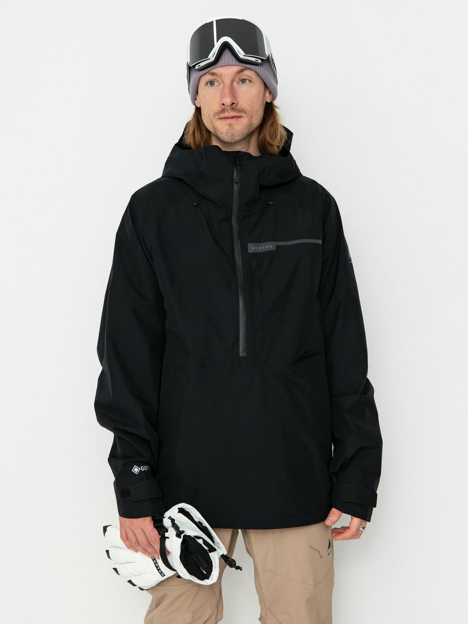 Męska Kurtka snowboardowa Burton Pillowline Gore Tex Anorak (true black)