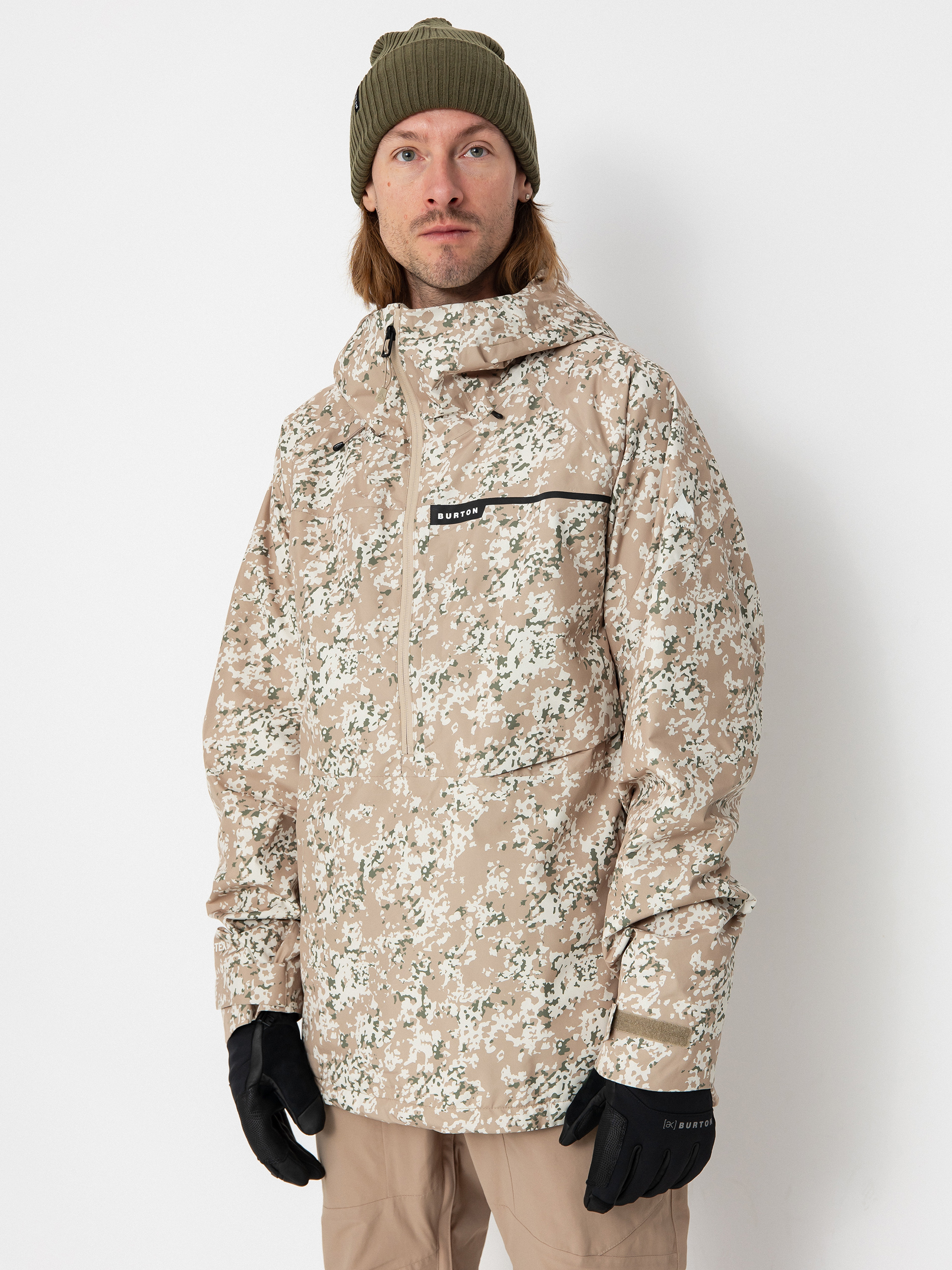 Męska Kurtka snowboardowa Burton Pillowline Gore Tex Anorak (snowfall camo)