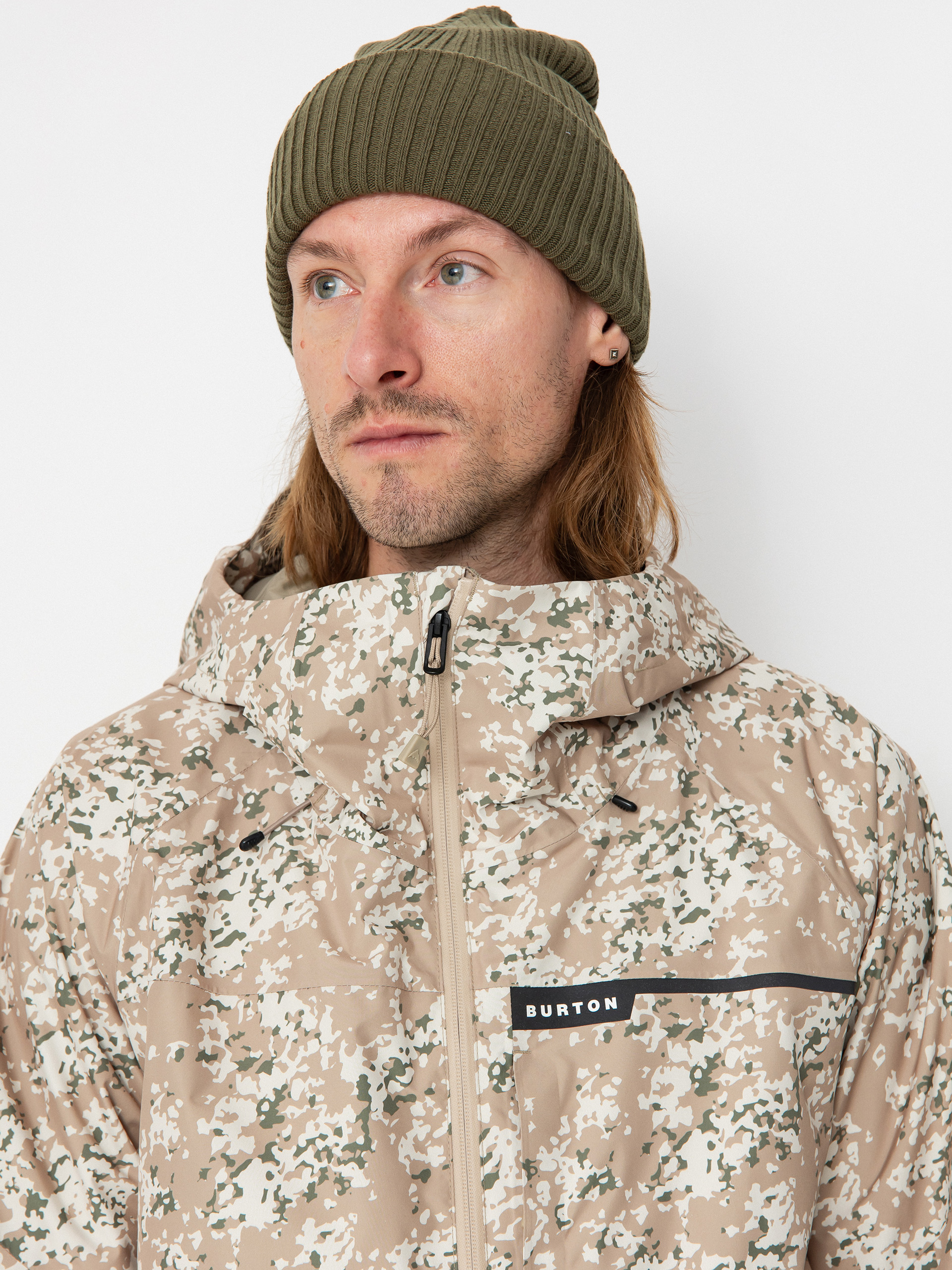 Męska Kurtka snowboardowa Burton Pillowline Gore Tex Anorak (snowfall camo)