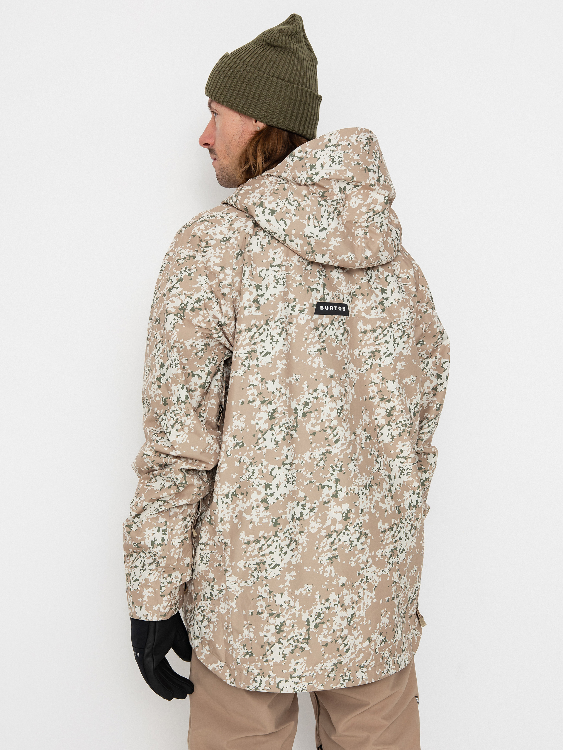 Męska Kurtka snowboardowa Burton Pillowline Gore Tex Anorak (snowfall camo)