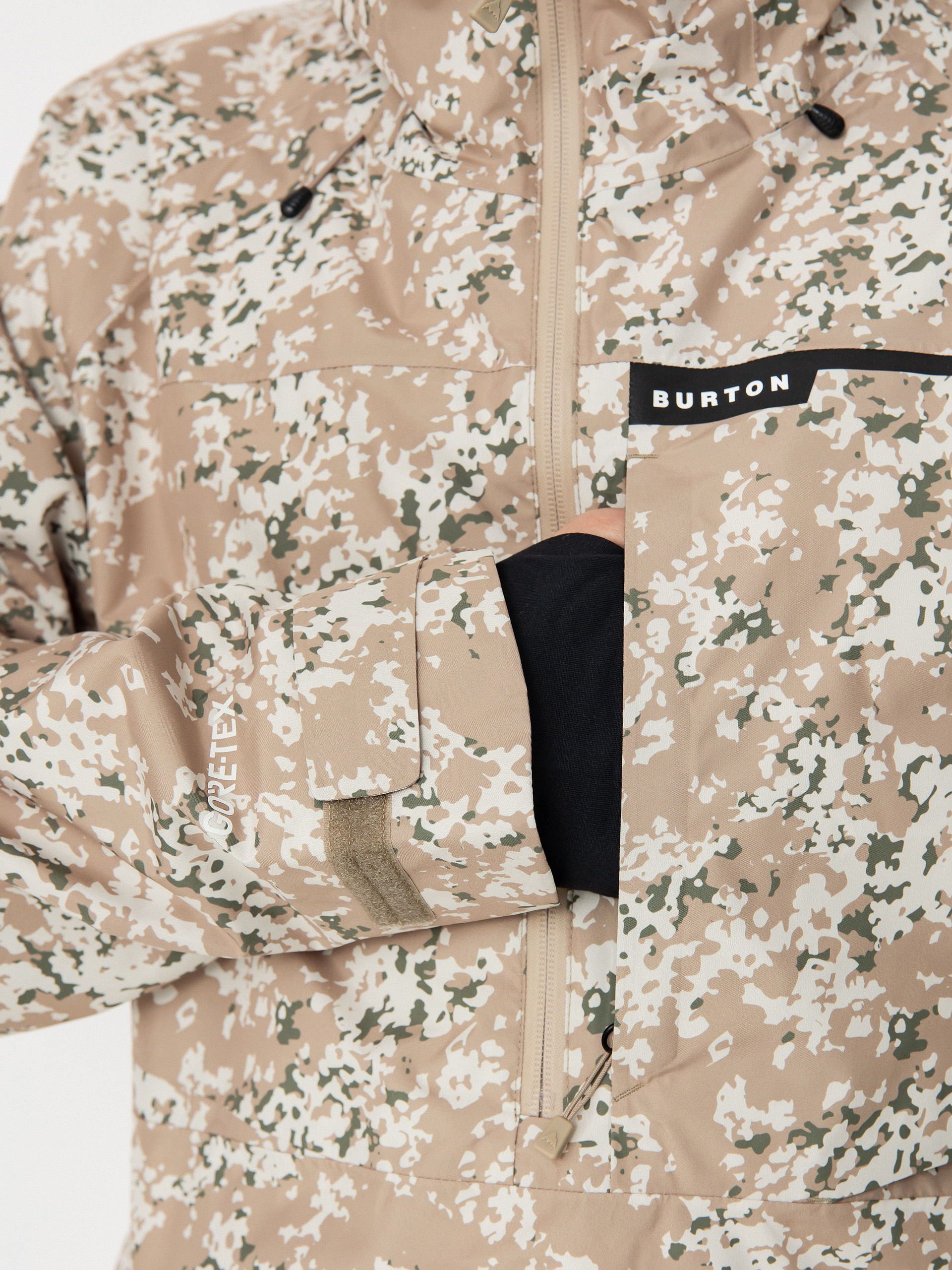 Męska Kurtka snowboardowa Burton Pillowline Gore Tex Anorak (snowfall camo)