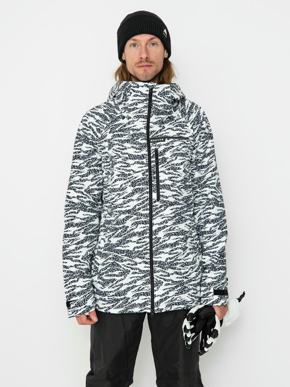 Męska Kurtka snowboardowa Burton Lodgepole (zebra camo)