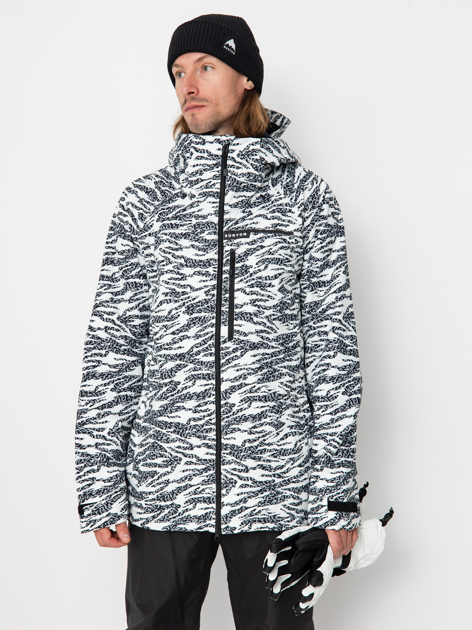 Męska Kurtka snowboardowa Burton Lodgepole (zebra camo)