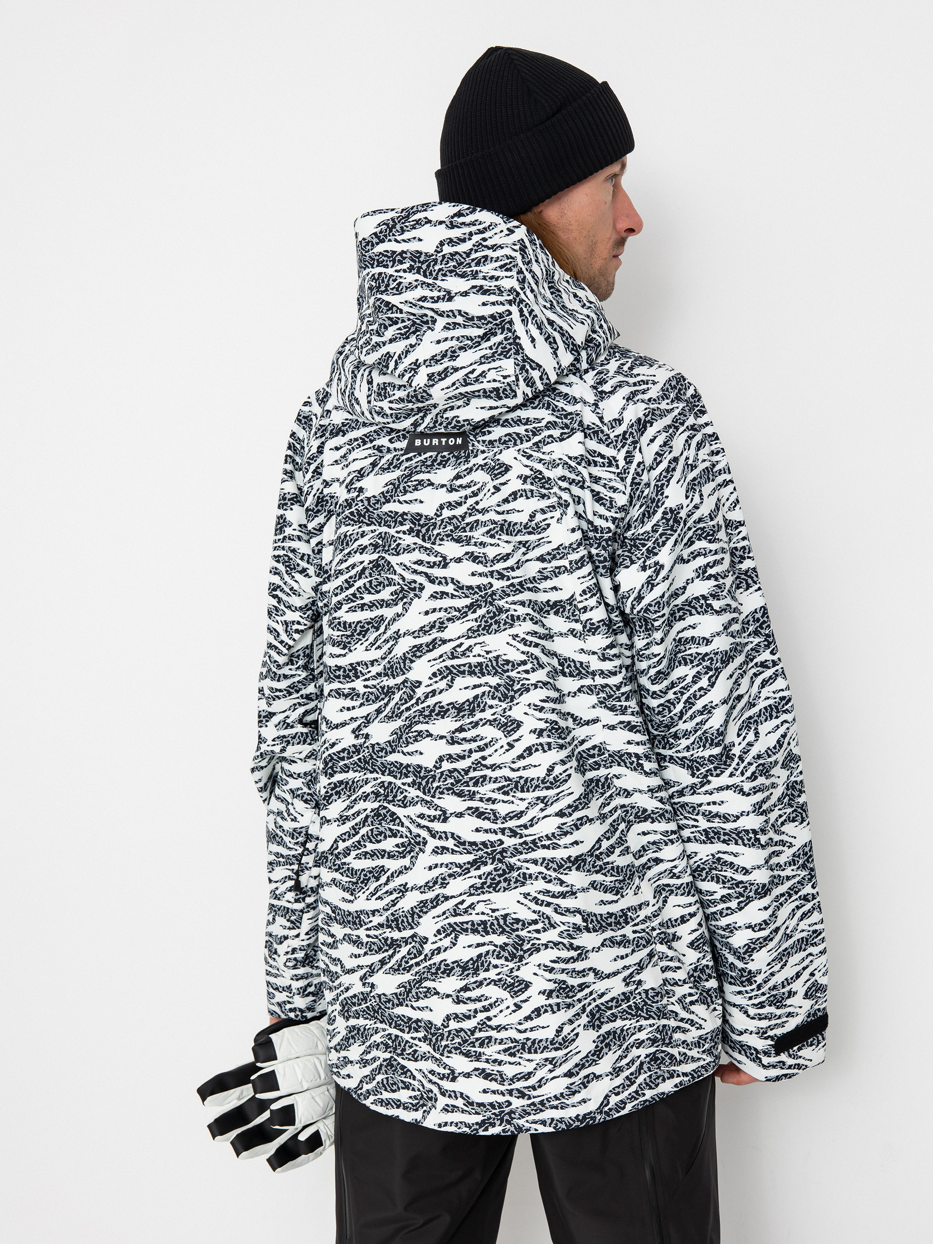 Męska Kurtka snowboardowa Burton Lodgepole (zebra camo)