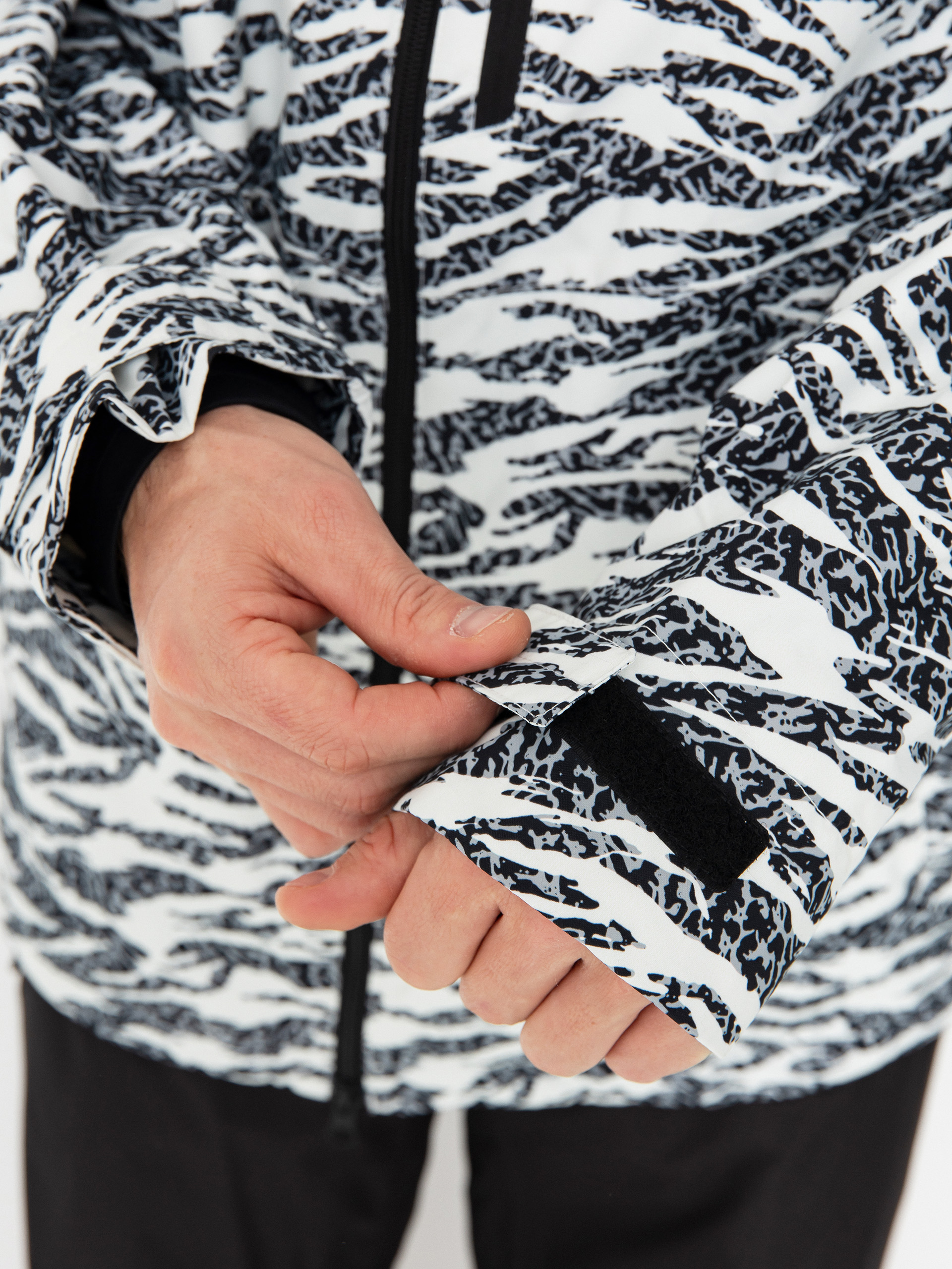 Męska Kurtka snowboardowa Burton Lodgepole (zebra camo)