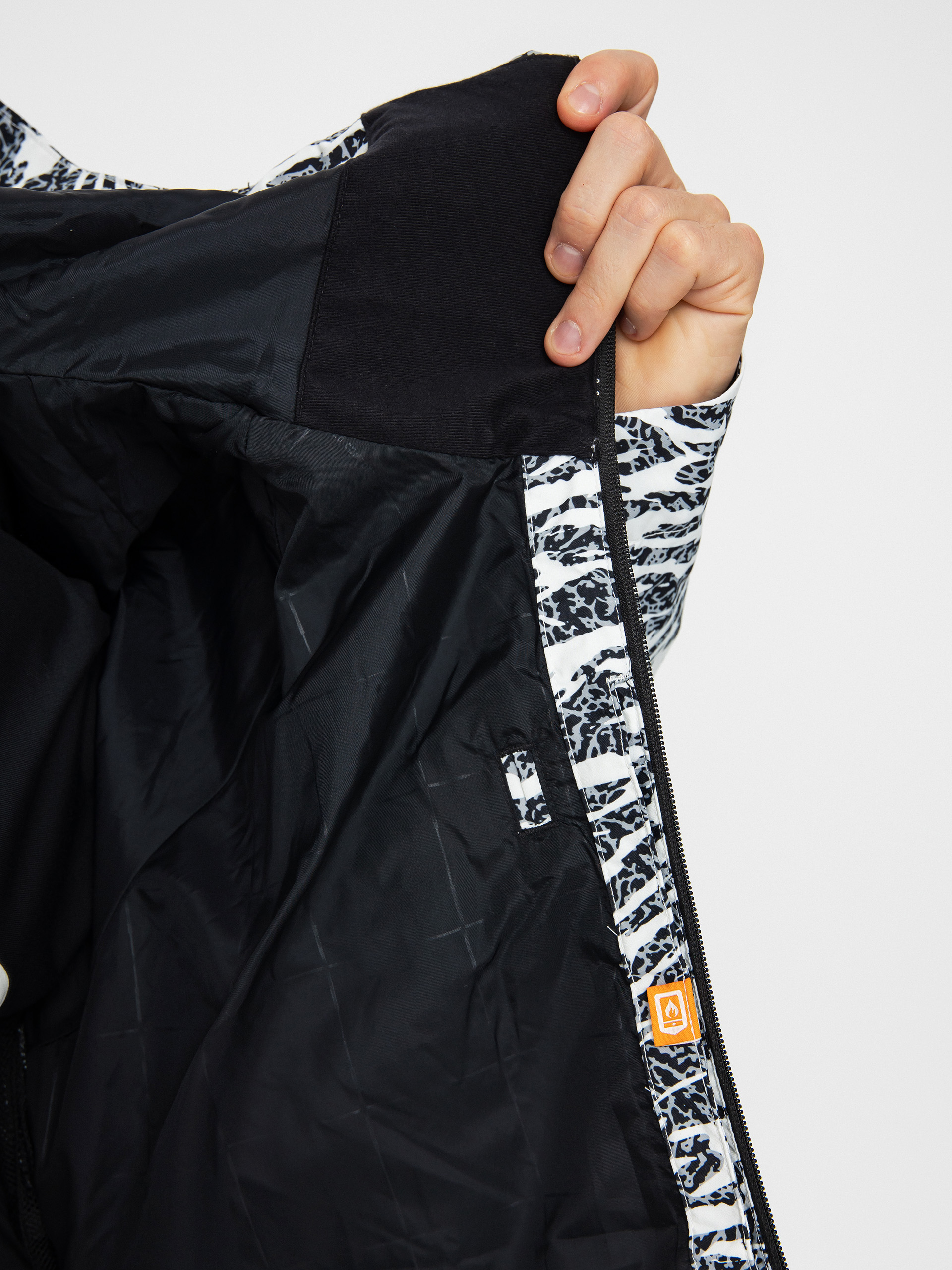 Męska Kurtka snowboardowa Burton Lodgepole (zebra camo)