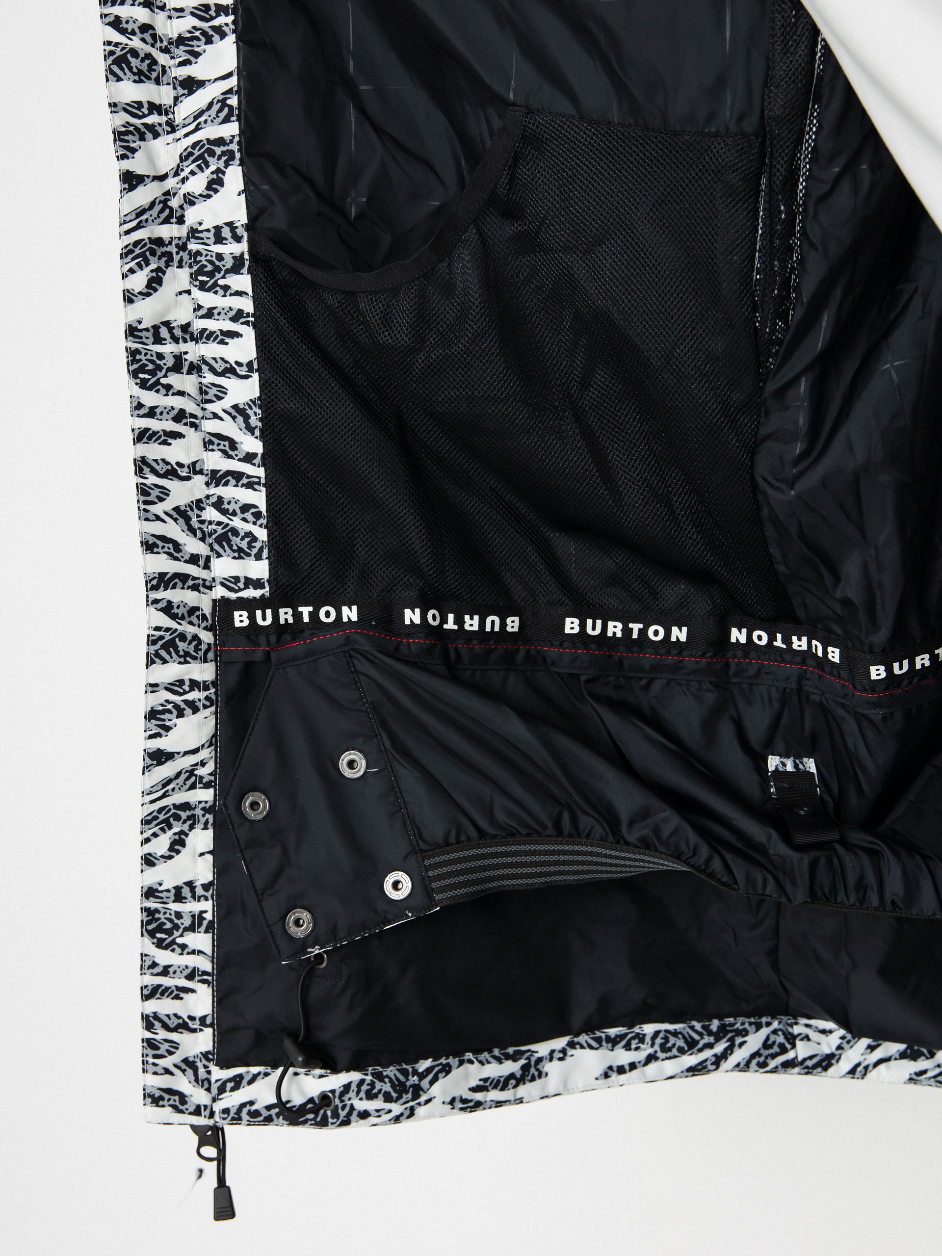 Męska Kurtka snowboardowa Burton Lodgepole (zebra camo)