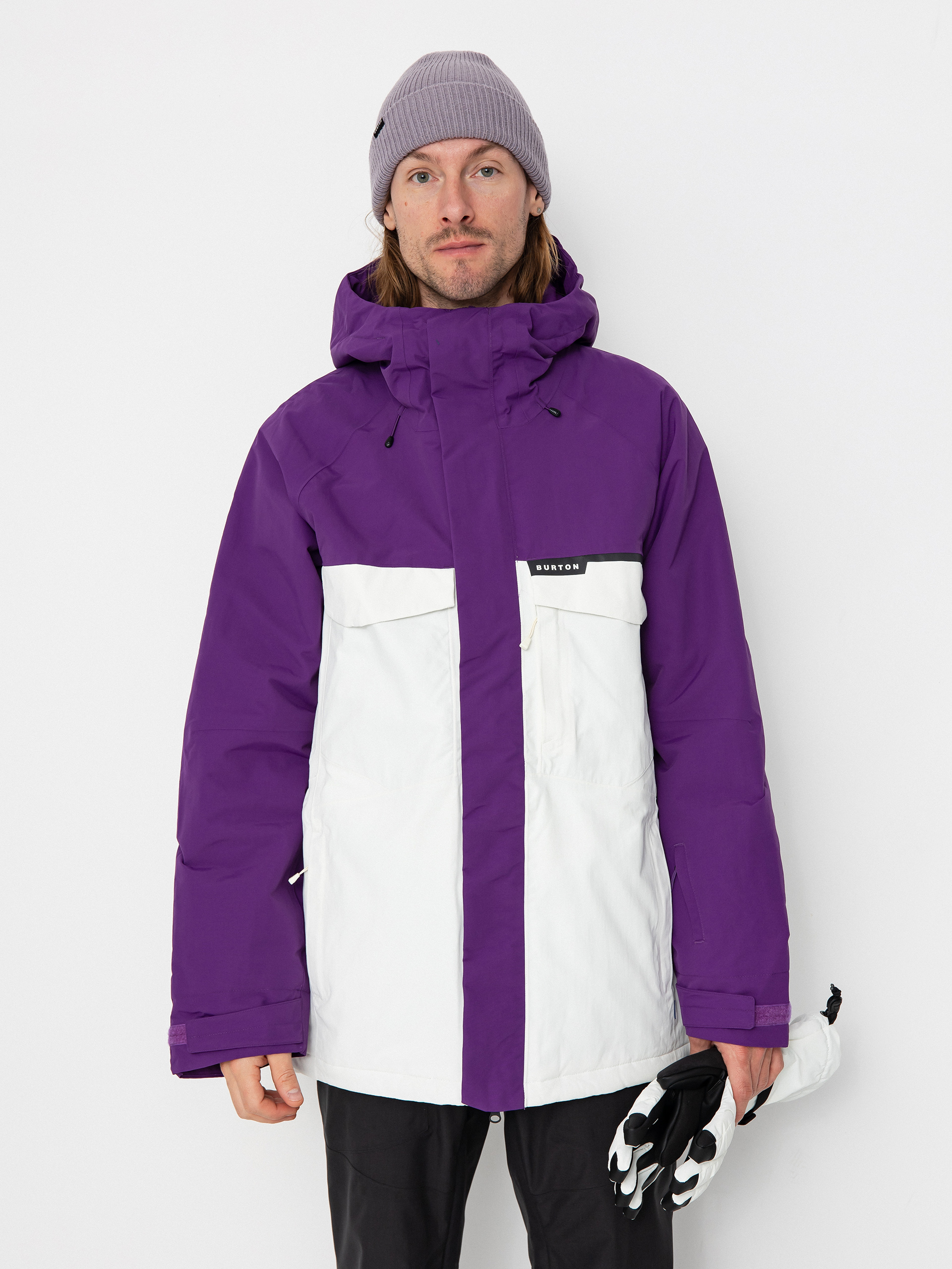 Kurtka snowboardowa Burton Covert 2.0 (imperial purple/stout white)