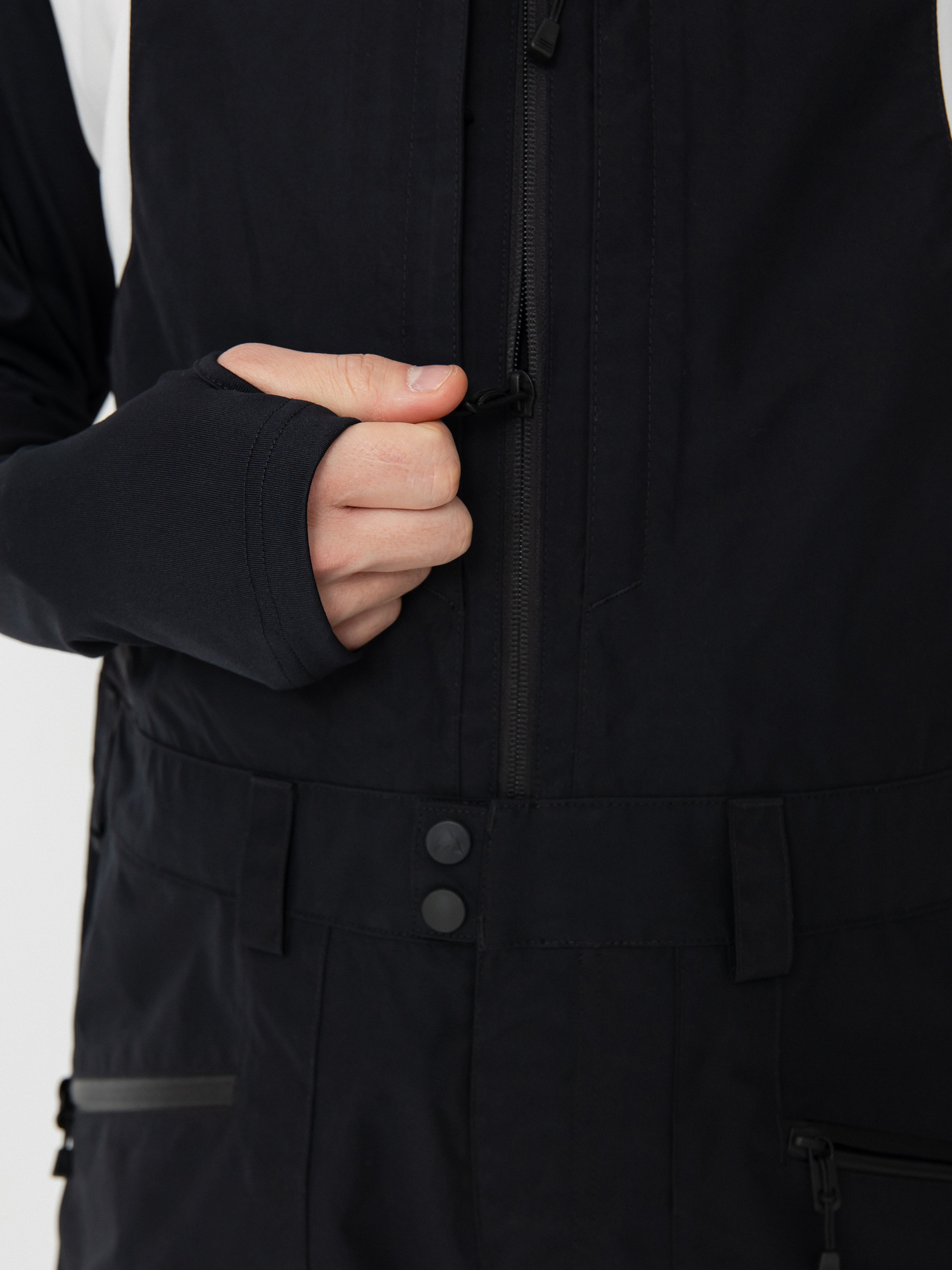 Męskie Spodnie snowboardowe Burton Reserve Gore Tex Bib (true black)