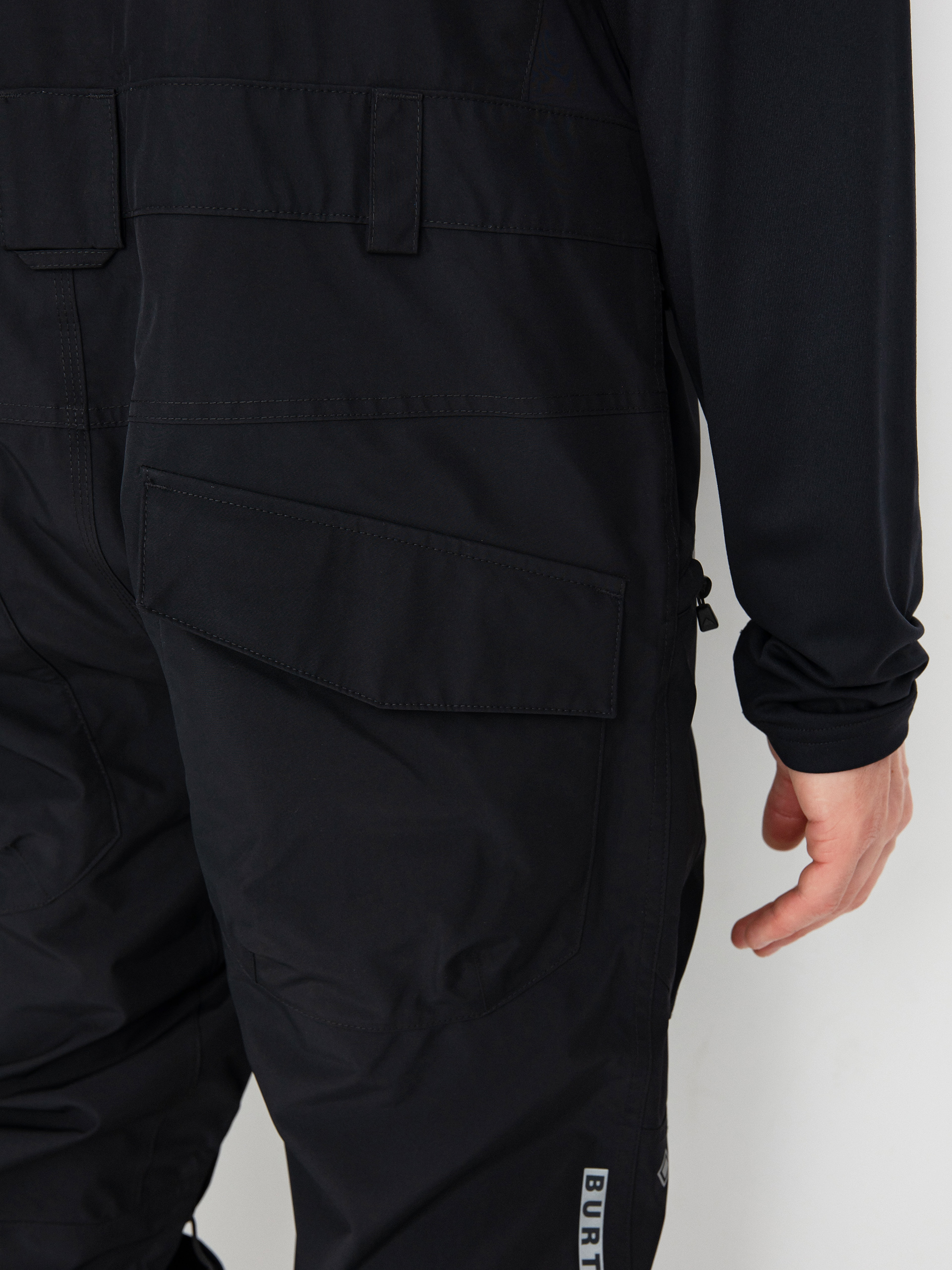 Męskie Spodnie snowboardowe Burton Reserve Gore Tex Bib (true black)