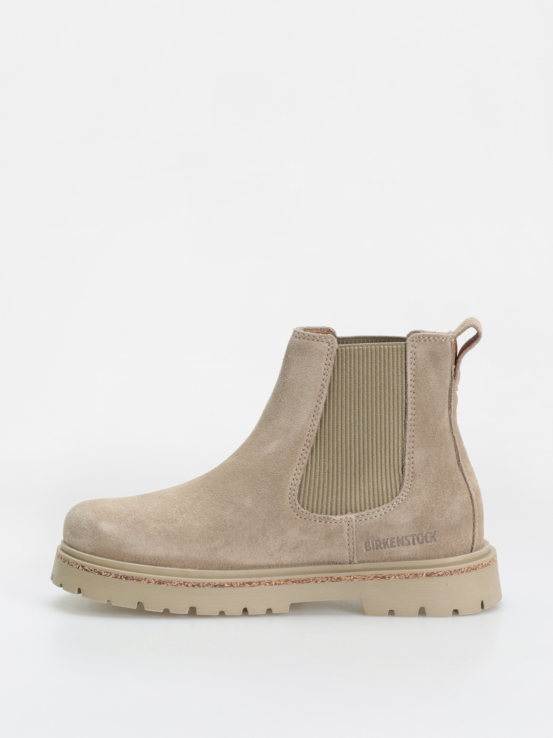 Buty Birkenstock Highwood Slip On Women Suede Leather Narrow Wmn (taupe)