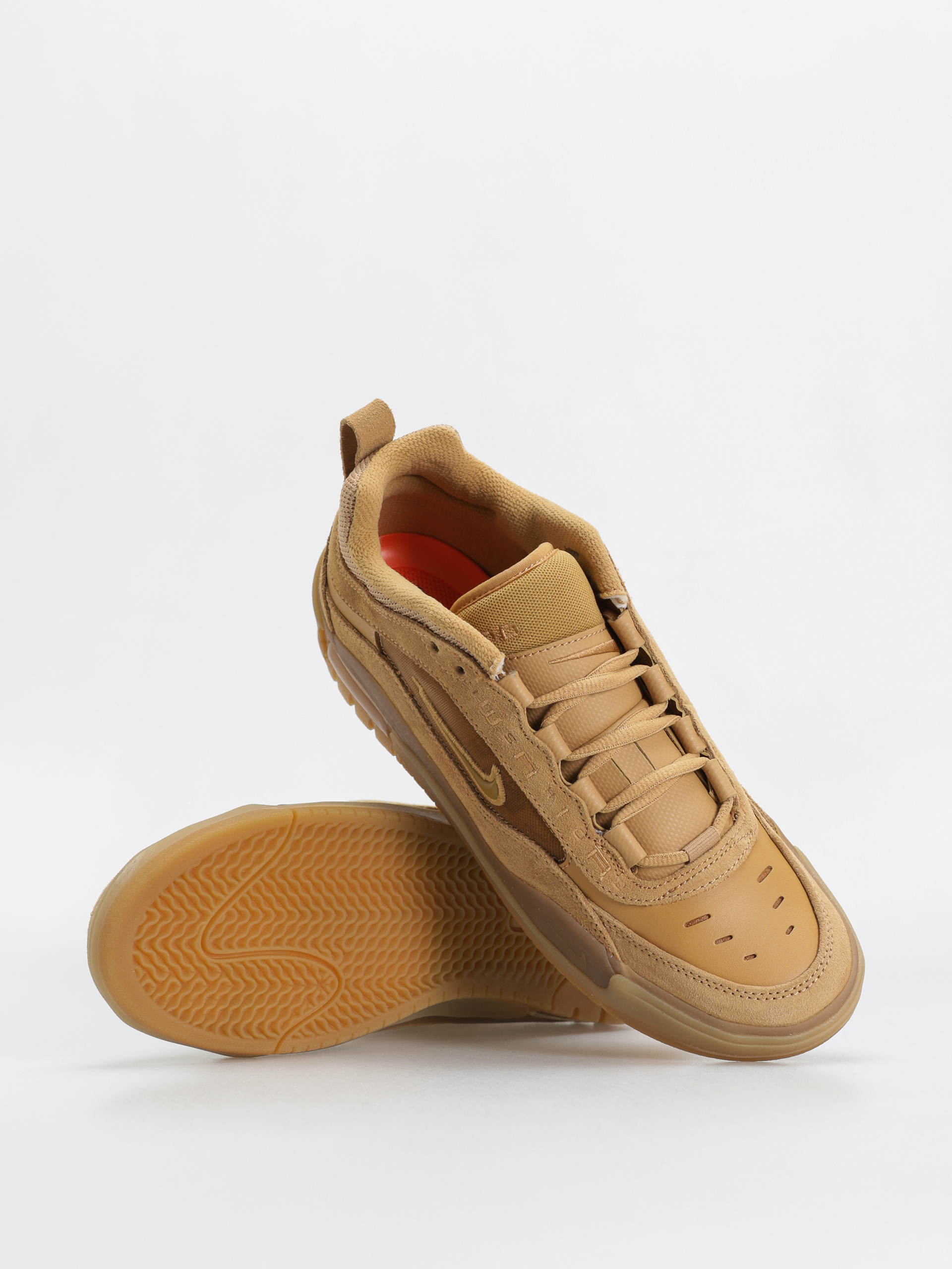 Buty Nike SB Air Max Ishod (flax/wheat flax safety orange)