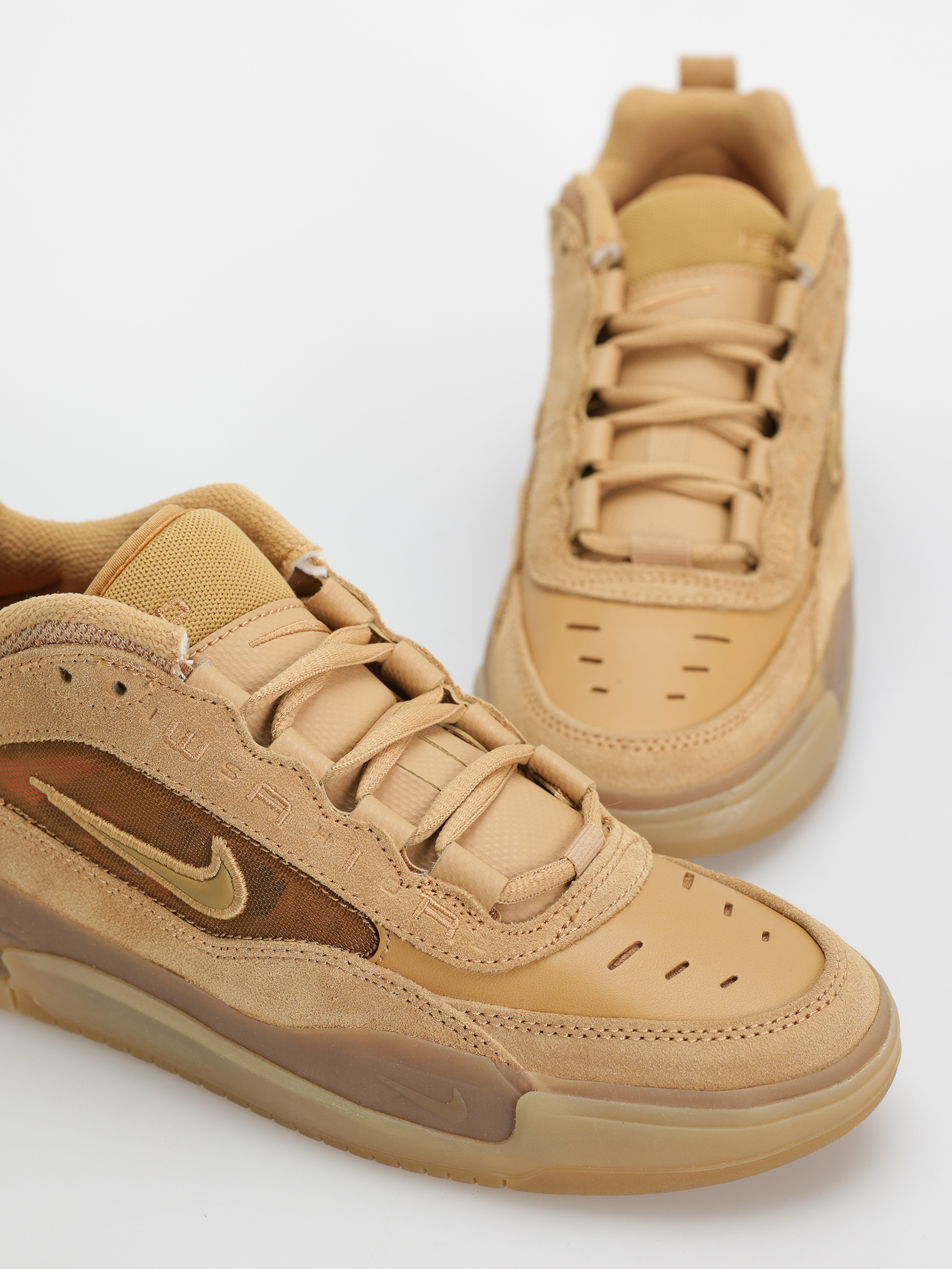 Buty Nike SB Air Max Ishod (flax/wheat flax safety orange)