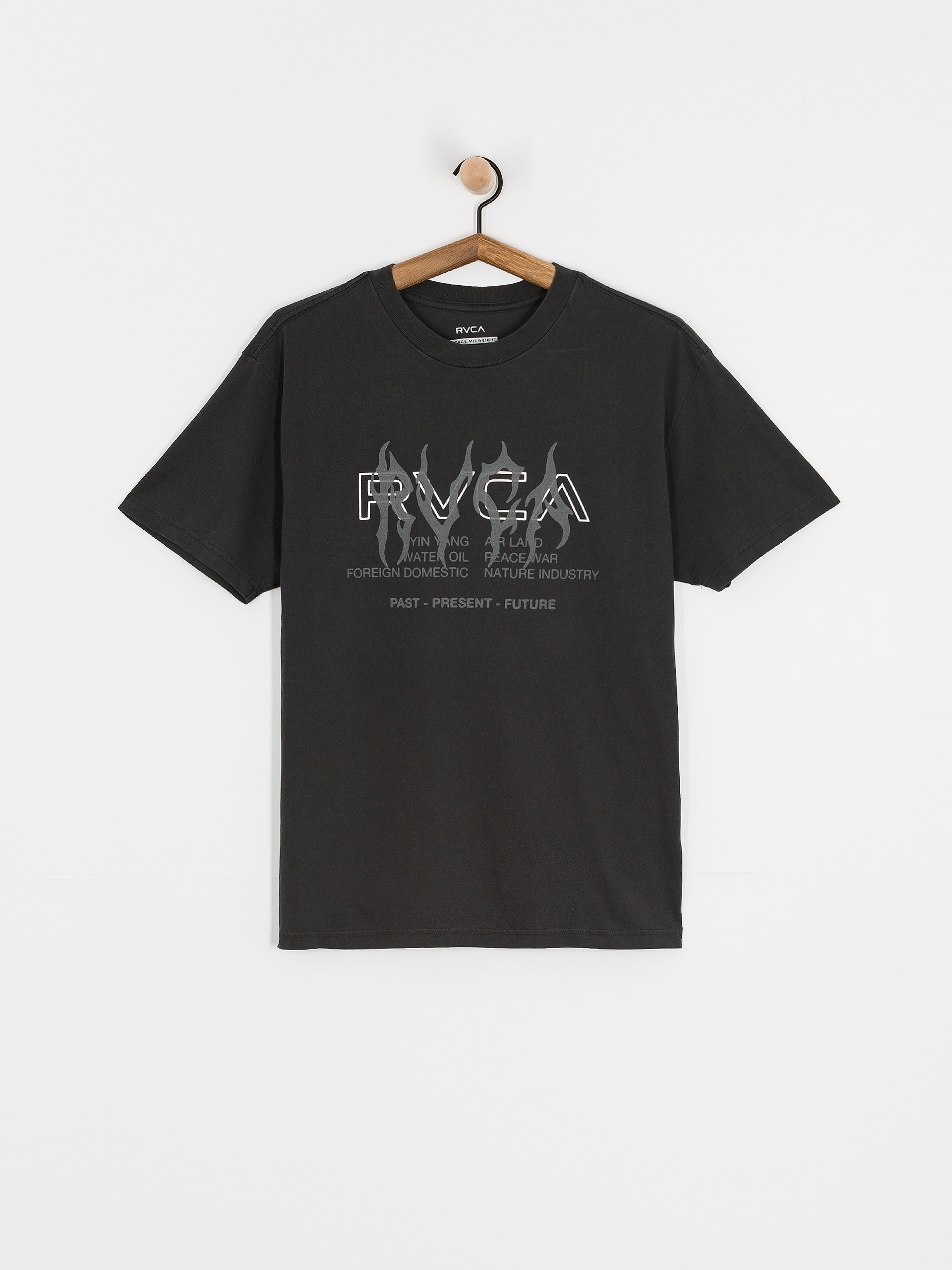 T-shirt RVCA Metalurgy (black)