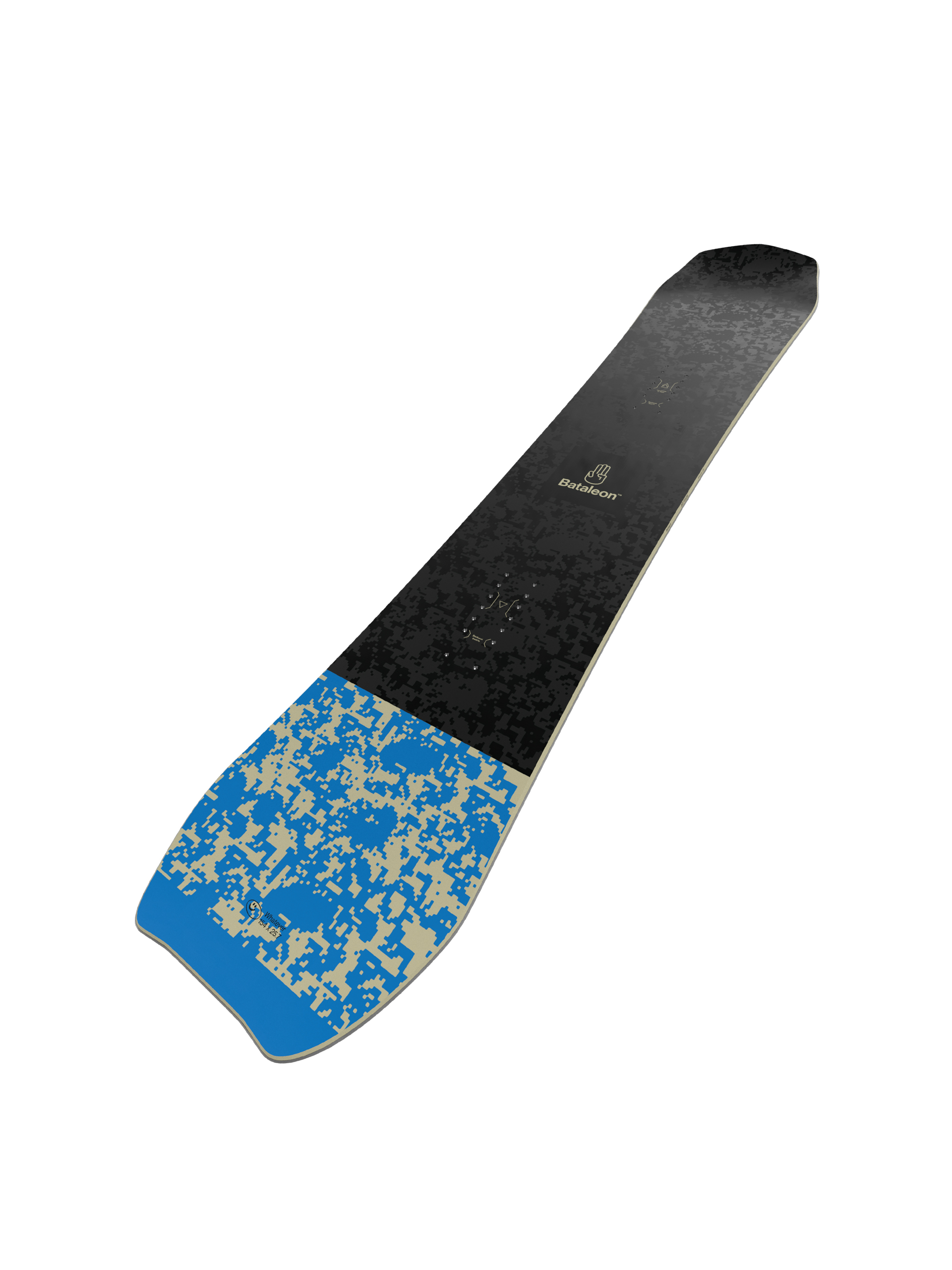 Męska Deska snowboardowa Bataleon Whatever (white/black/blue)