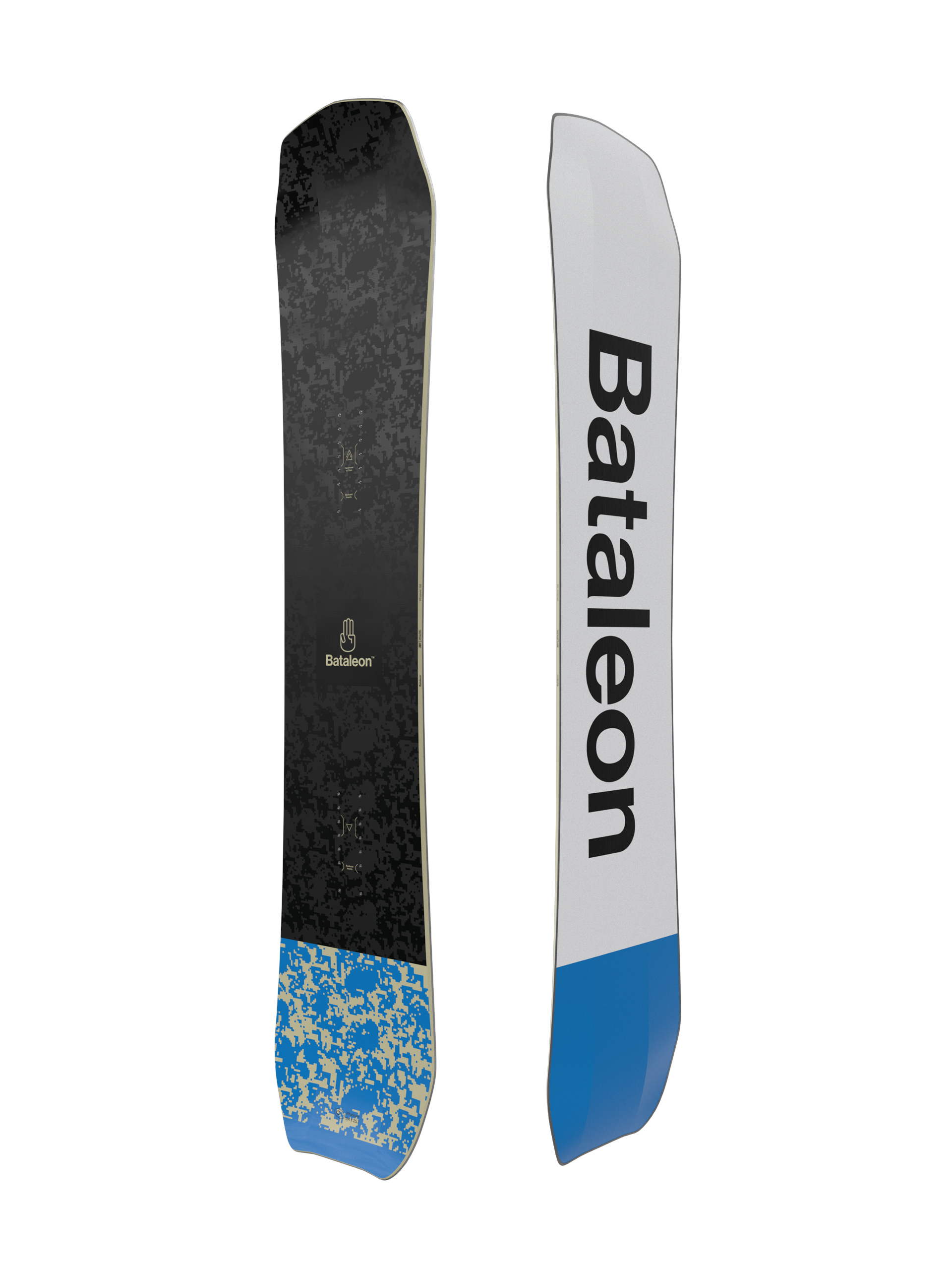 Męska Deska snowboardowa Bataleon Whatever (white/black/blue)
