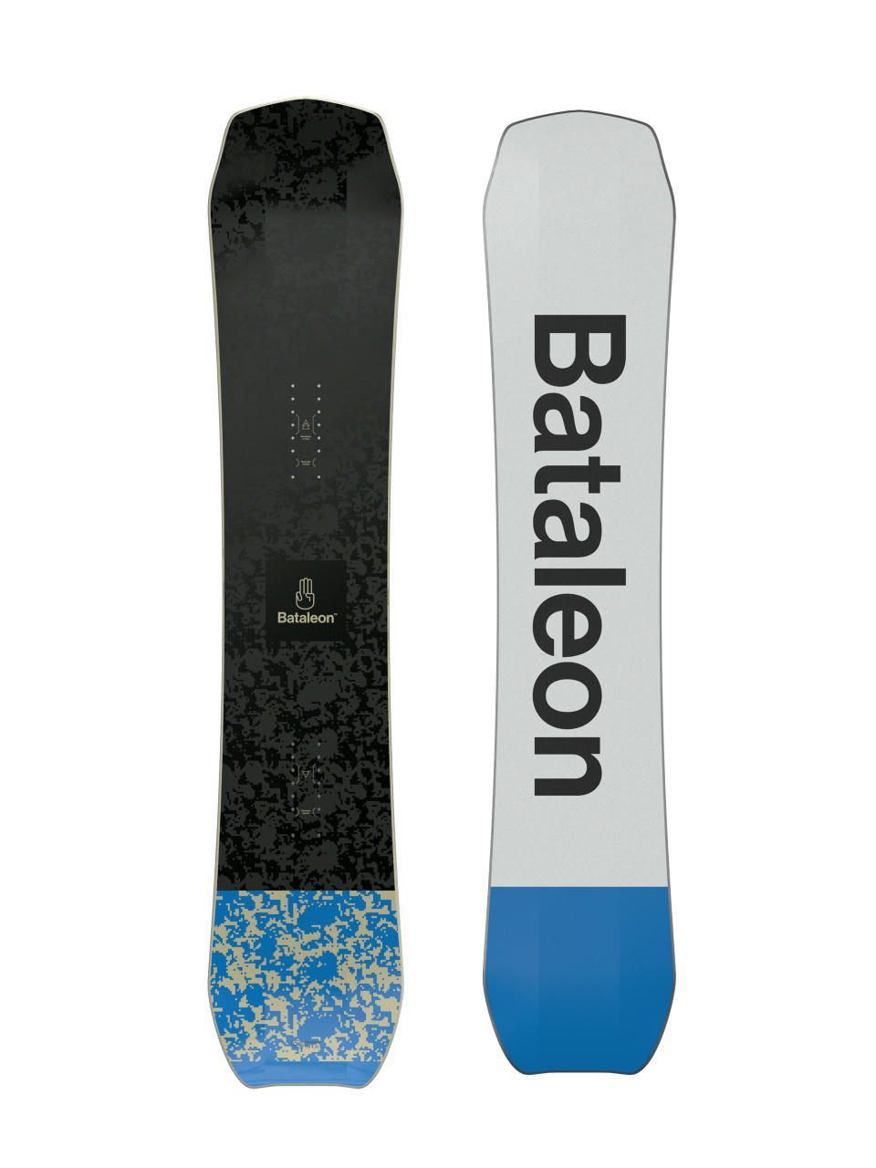 Męska Deska snowboardowa Bataleon Whatever (white/black/blue)