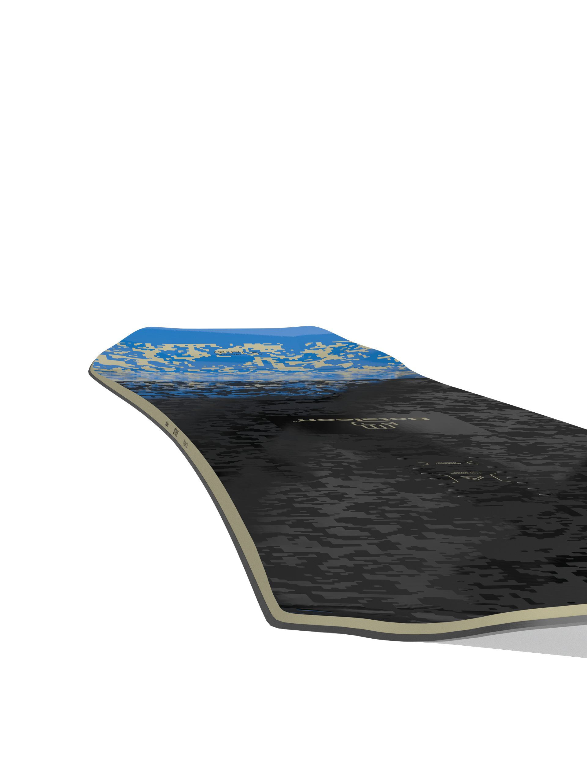 Męska Deska snowboardowa Bataleon Whatever (white/black/blue)