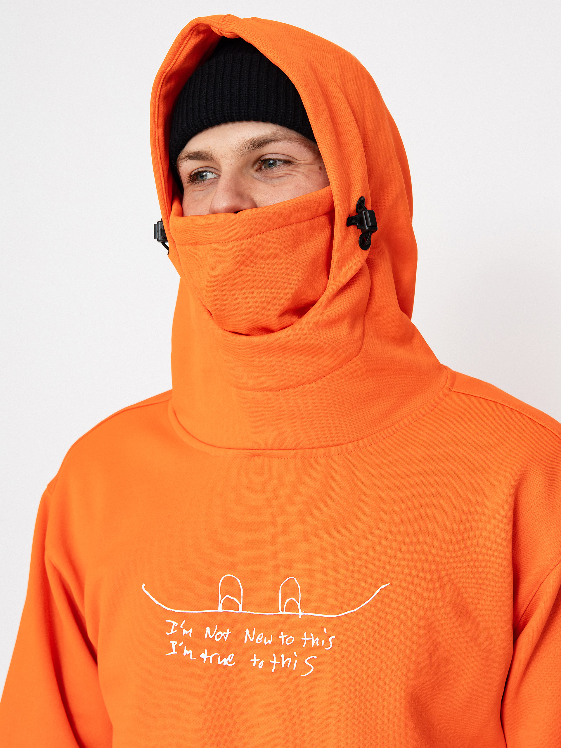 Męska Bluza aktywna Volcom Hydro Riding HD (flame red)