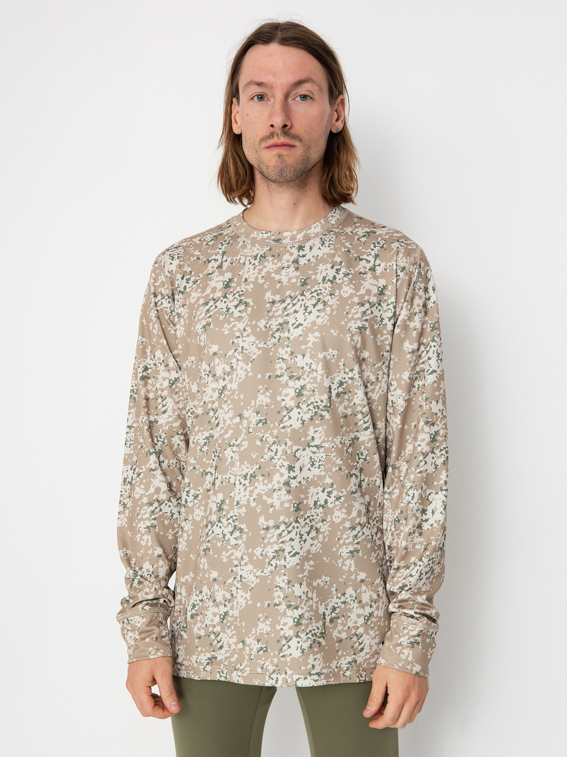 Longsleeve Burton Midweight Crew (snowfall camo)