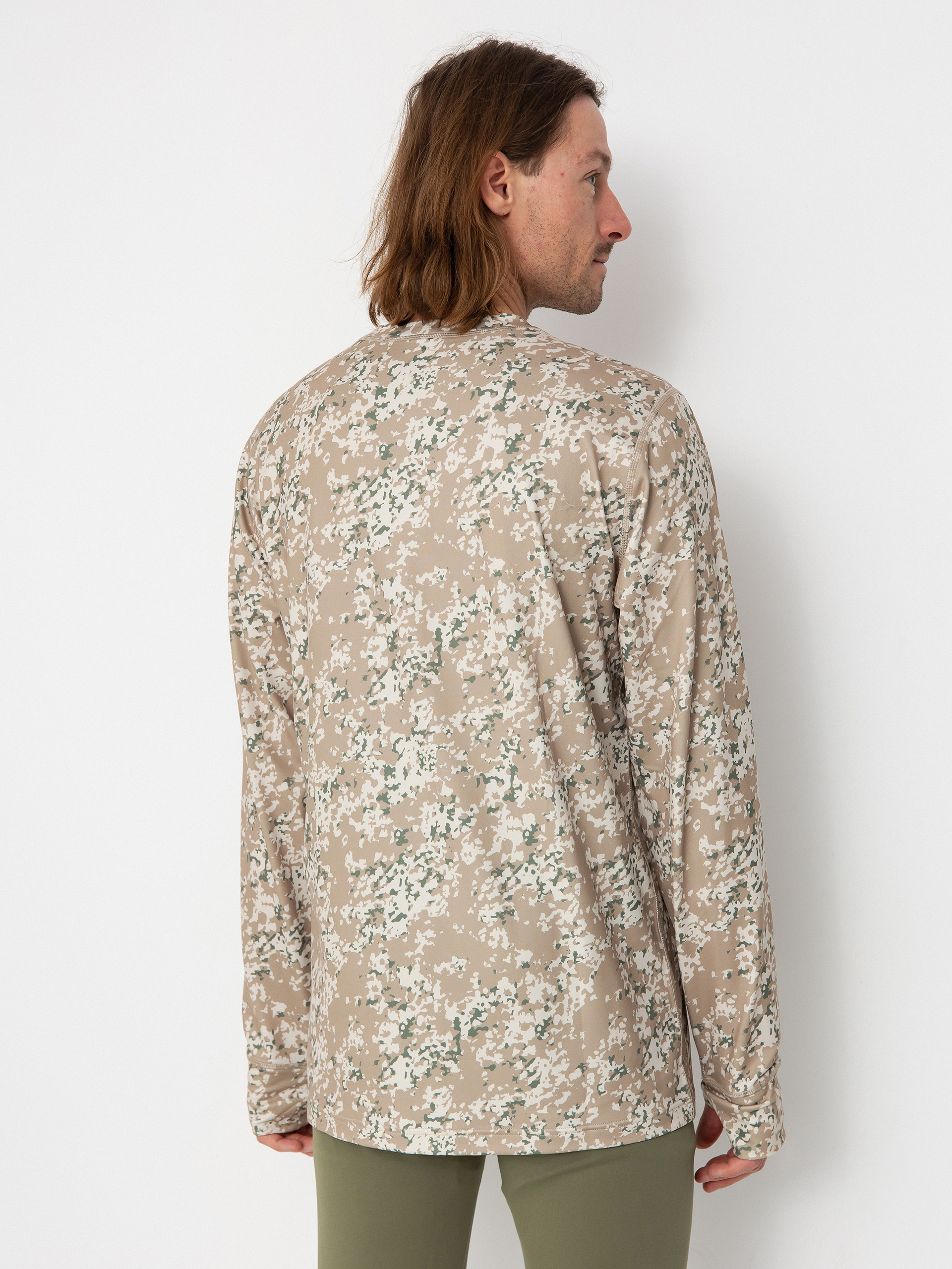 Longsleeve Burton Midweight Crew (snowfall camo)